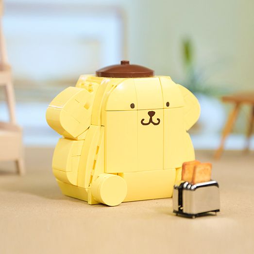 Đồ Chơi Lắp Ráp KEEPPLEY Sanrio Pompompurin K20804