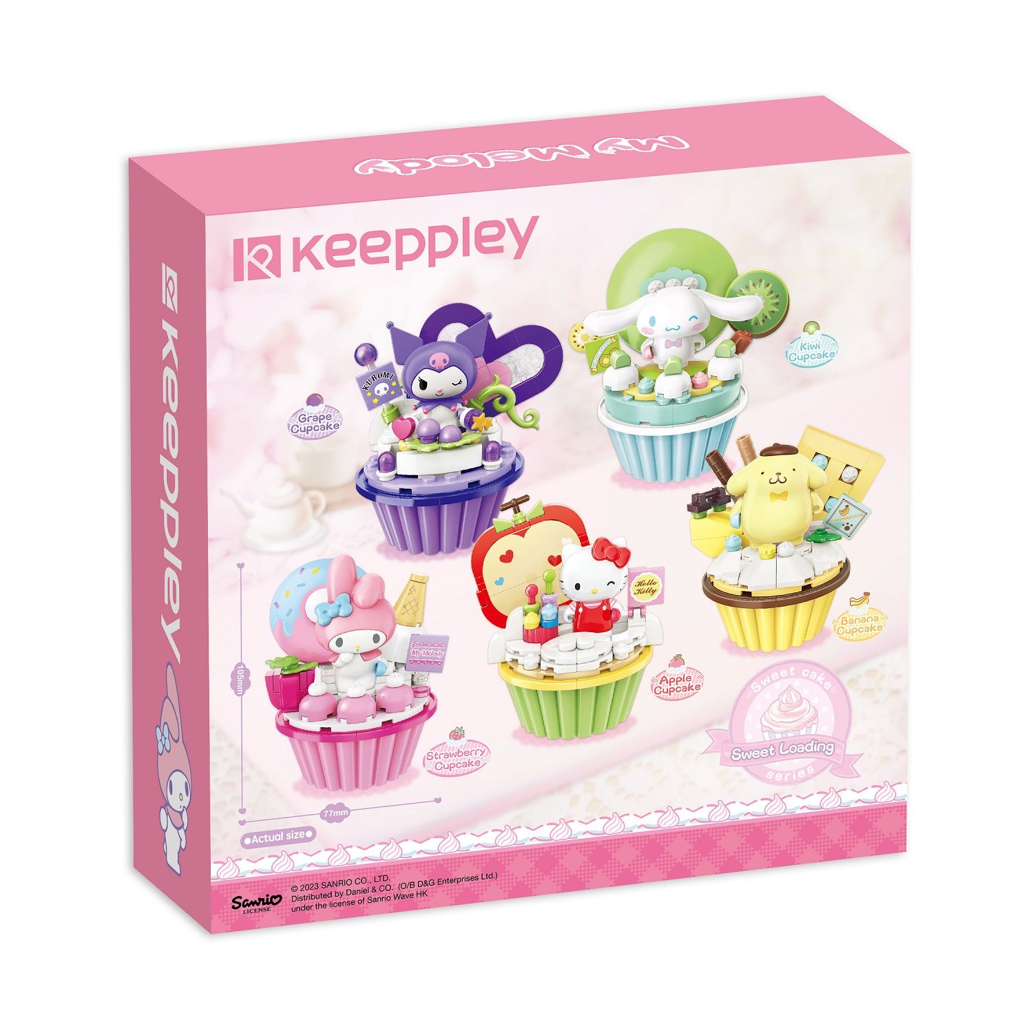 Đồ Chơi Lắp Ráp KEEPPLEY Cupcake-Melody K20814 - Simba Toys Vietnam