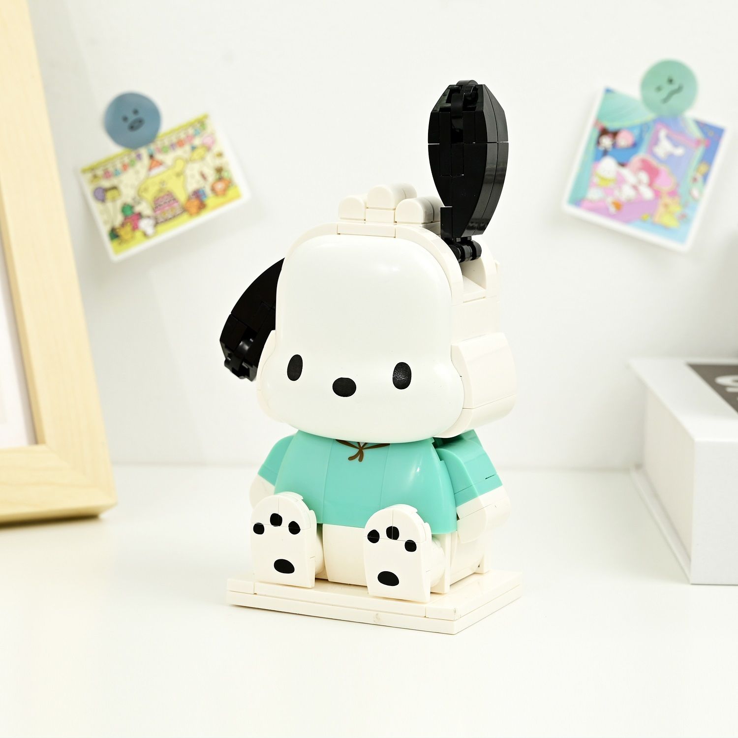 Đồ Chơi Lắp Ráp KEEPPLEY Sanrio Cupcake-Pochacco K20821