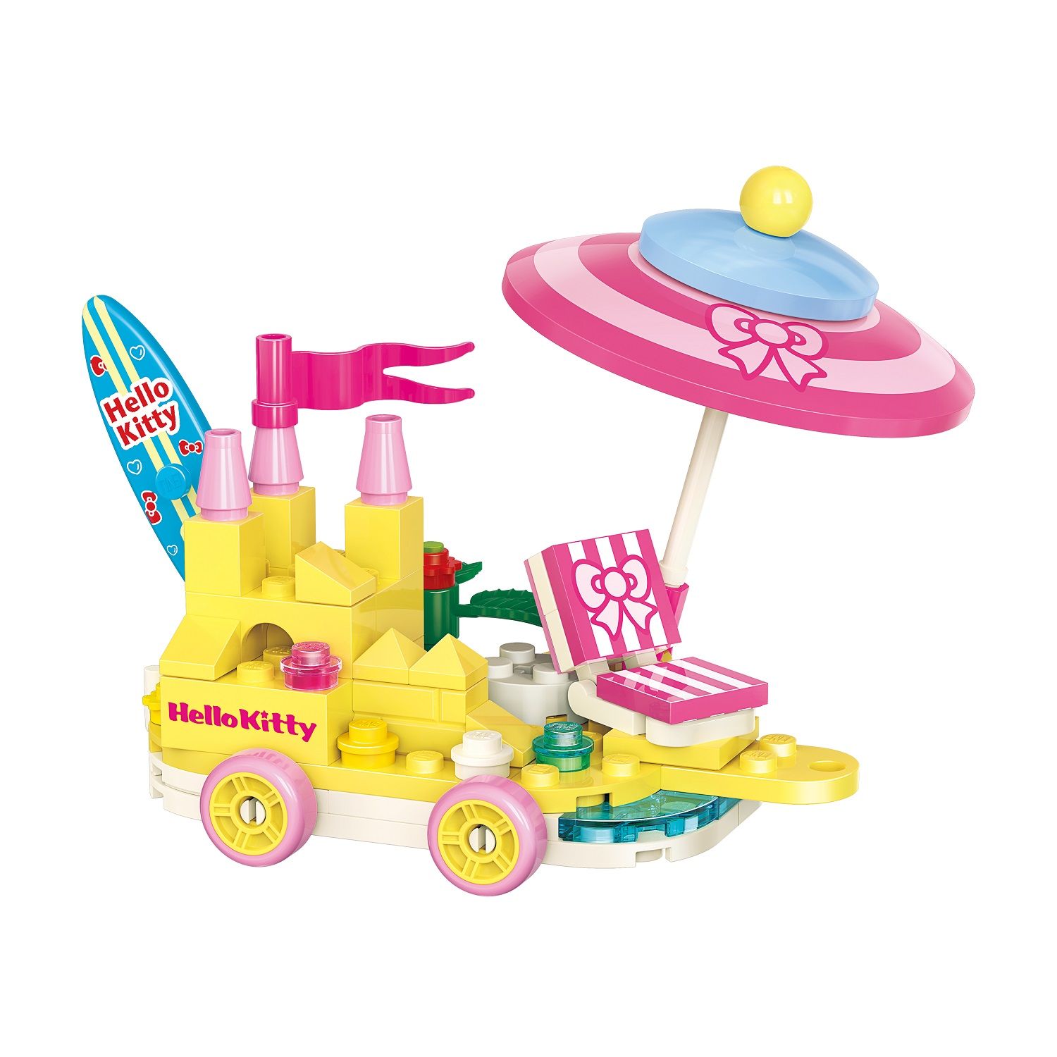 Đồ Chơi Lắp Ráp KEEPPLEY Sanrio Sunbath K20830