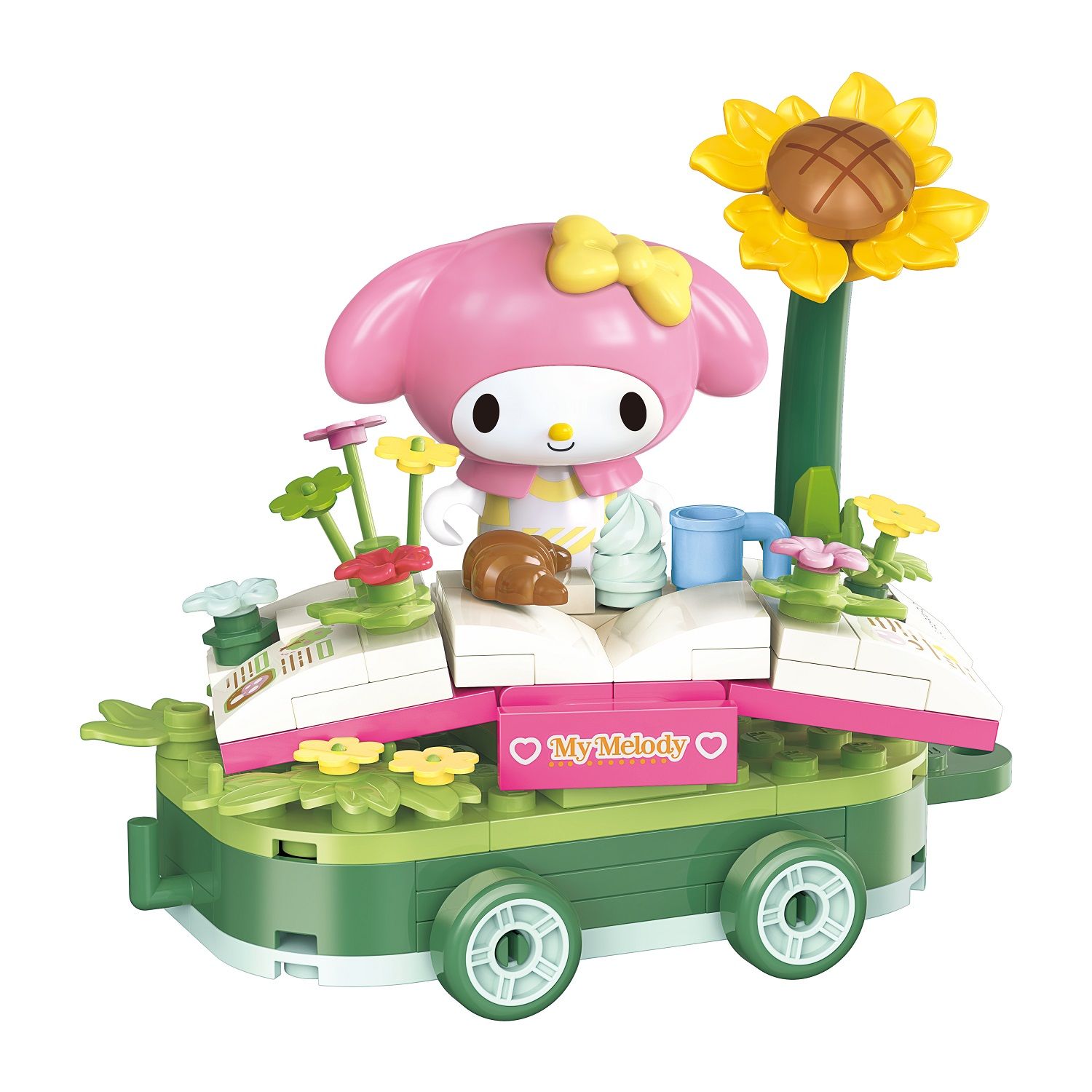 Đồ Chơi Lắp Ráp KEEPPLEY Sanrio Picnic At Flower Fields K20831