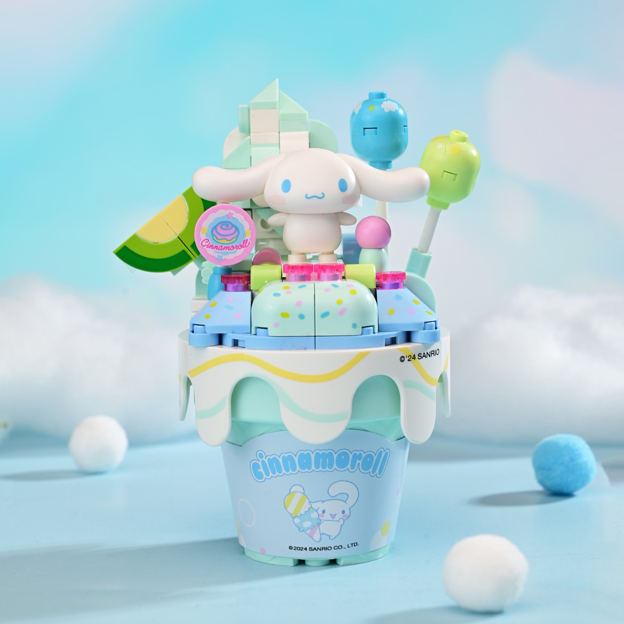 Đồ Chơi Lắp Ráp KEEPPLAY Sanrio Ice Cream Cone CINNAMOROLL K20843 Building Block - Simba Toys Vietnam