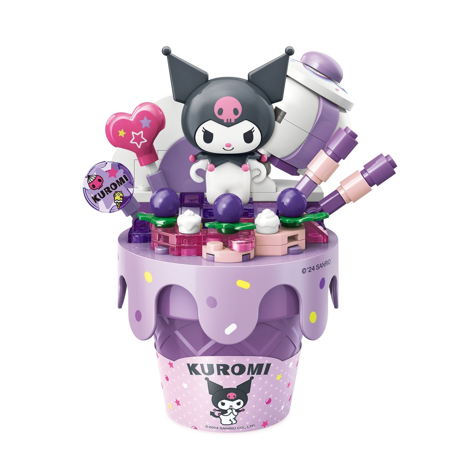 Đồ Chơi Lắp Ráp KEEPPLAY Sanrio Ice Cream Cone KUROMI K20845 Building Block - Simba Toys Vietnam