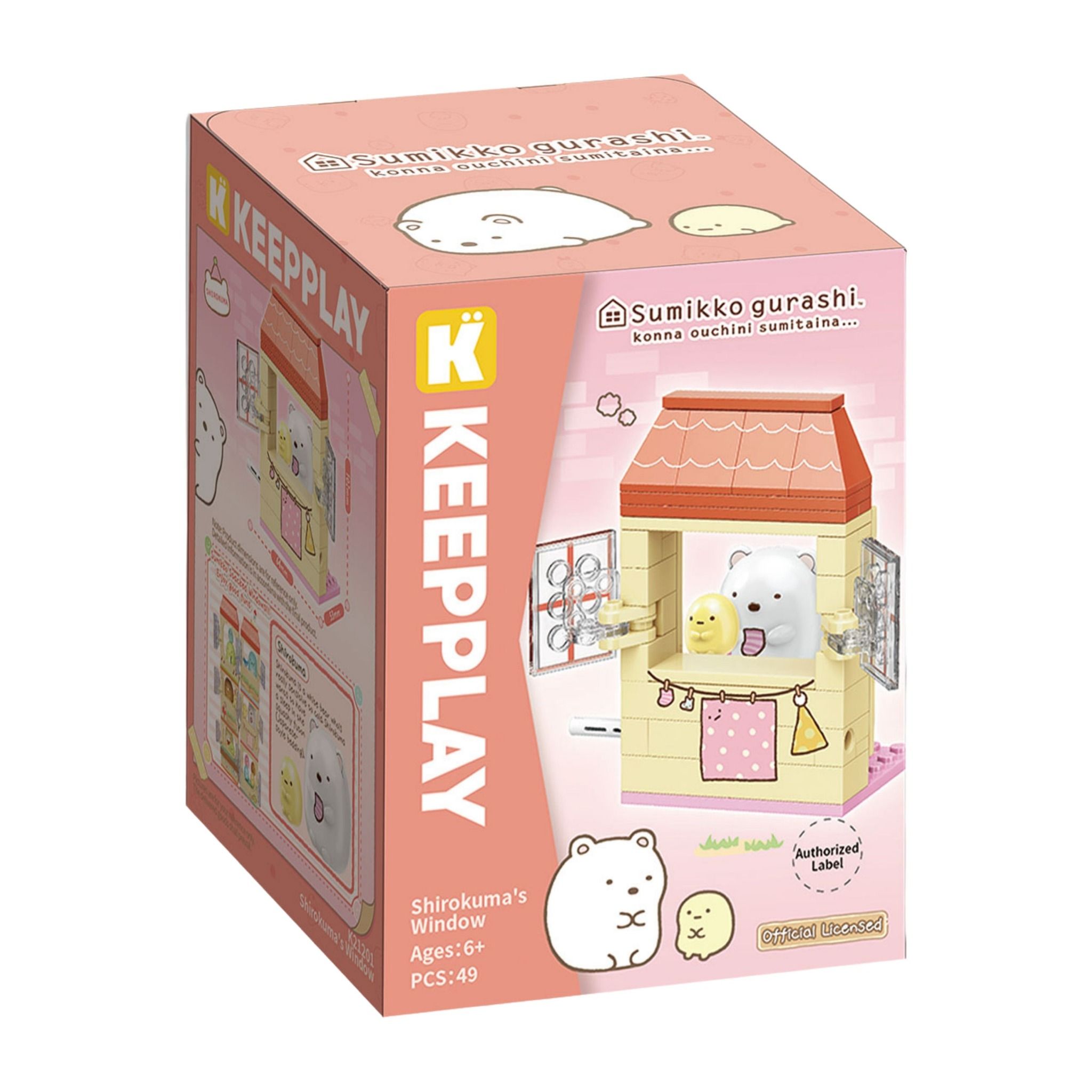 Đồ Chơi Lắp Ráp Keepplay Sumikko Shirokuma's Window K21201 - Simba Toys Vietnam