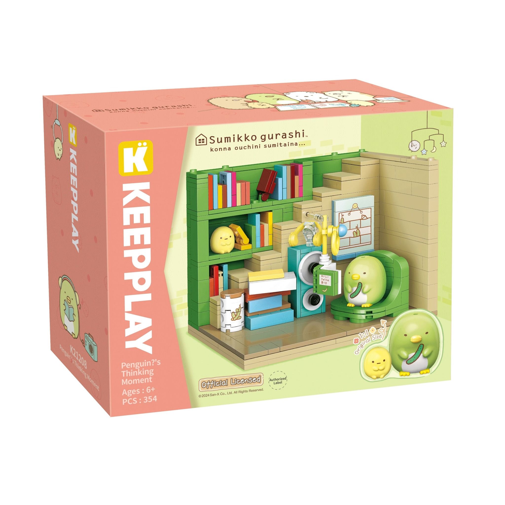 Đồ Chơi Lắp Ráp Keepplay Sumikko Penguin Thinking Moment K21208 - Simba Toys Vietnam