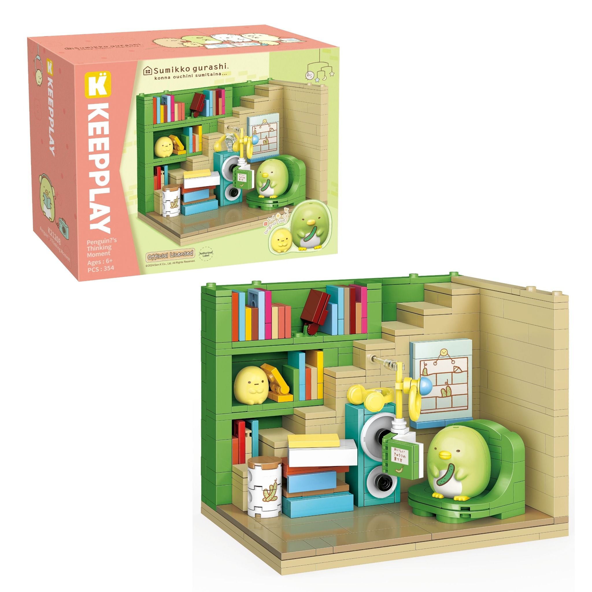 Đồ Chơi Lắp Ráp Keepplay Sumikko Penguin Thinking Moment K21208 - Simba Toys Vietnam