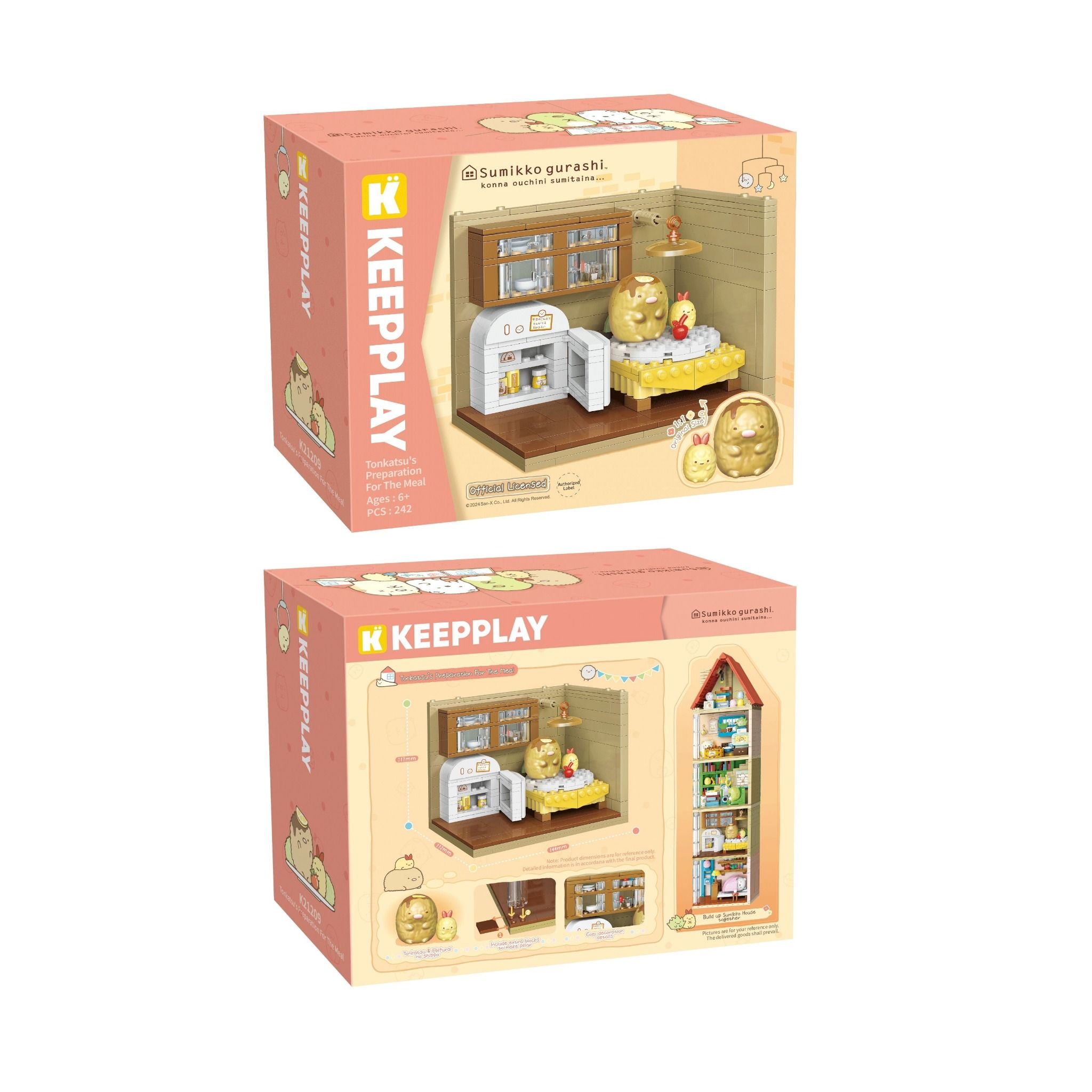Đồ Chơi Lắp Ráp Keepplay Sumikko Tonkatsu'S Preparation For The Meal K21209 - Simba Toys Vietnam