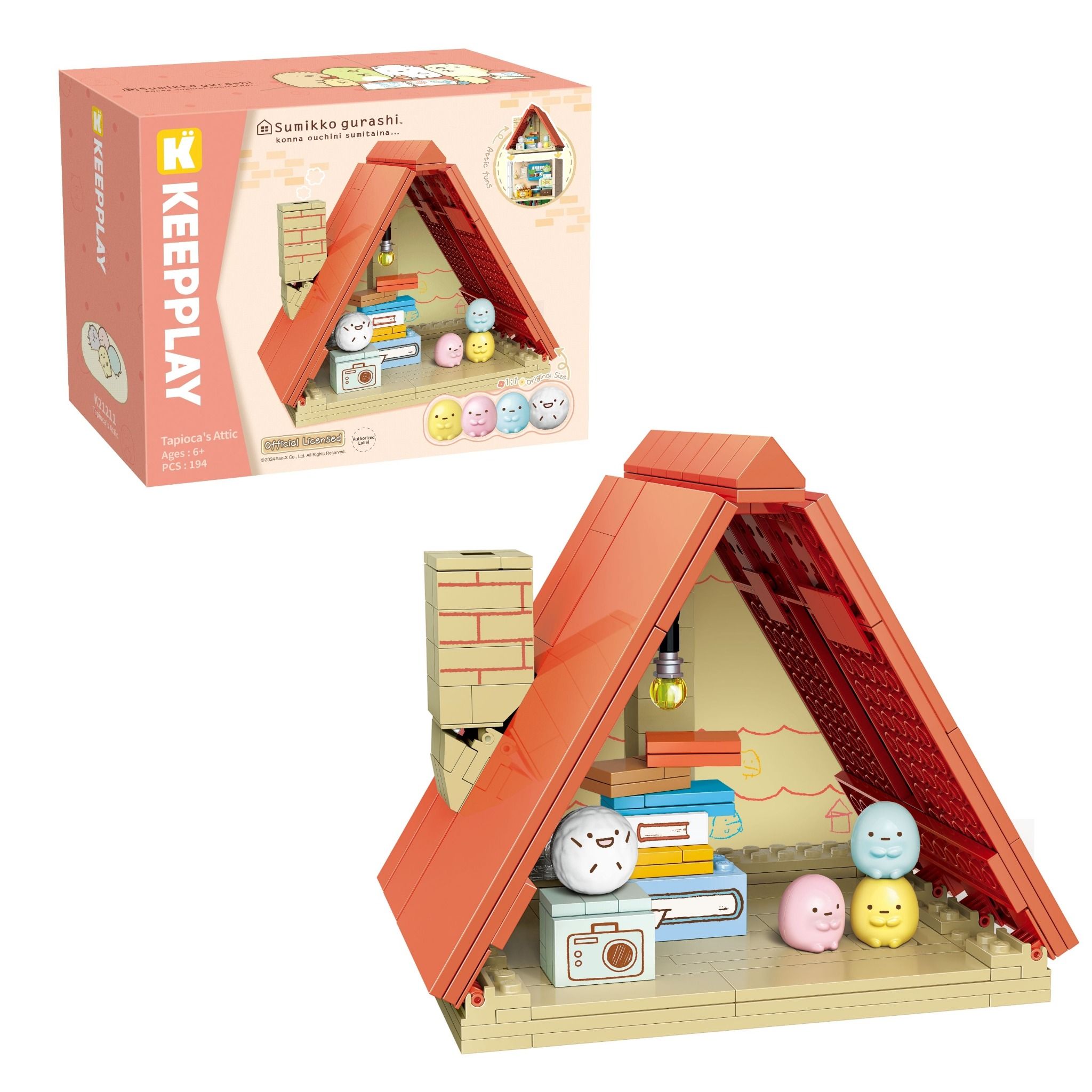 Đồ Chơi Lắp Ráp Keepplay Sumikko Tapioca's Attic K21211 - Simba Toys Vietnam