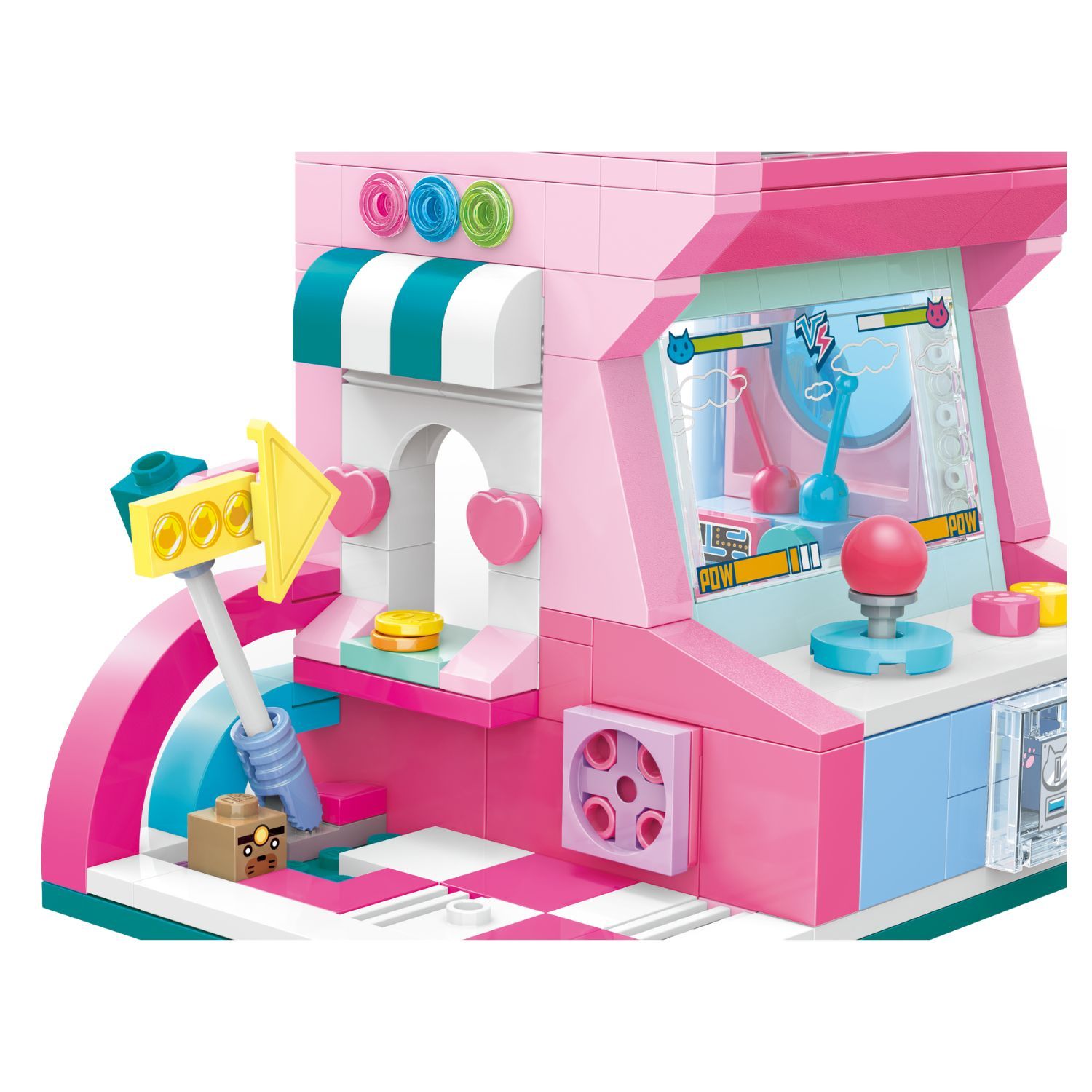 Đồ Chơi Lắp Ráp KEEPPLEY Lovely Street Orange Cat-Game House Building Blocks K28019