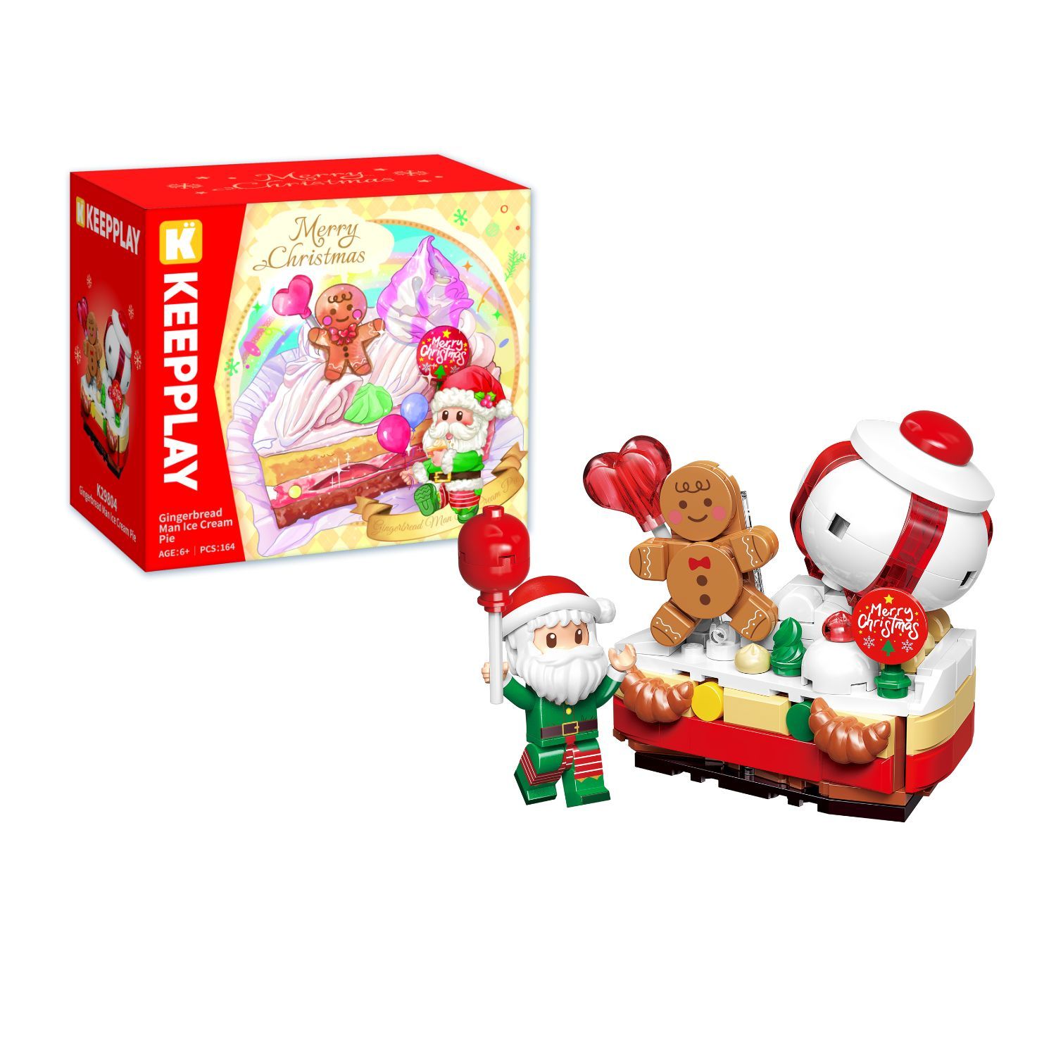 Đồ Chơi Lắp Ráp KEEPPLAY Gingerbread Man Ice Cream Pie K29804 - Simba Toys Vietnam