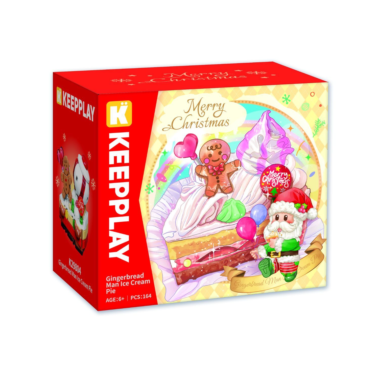 Đồ Chơi Lắp Ráp KEEPPLAY Gingerbread Man Ice Cream Pie K29804 - Simba Toys Vietnam