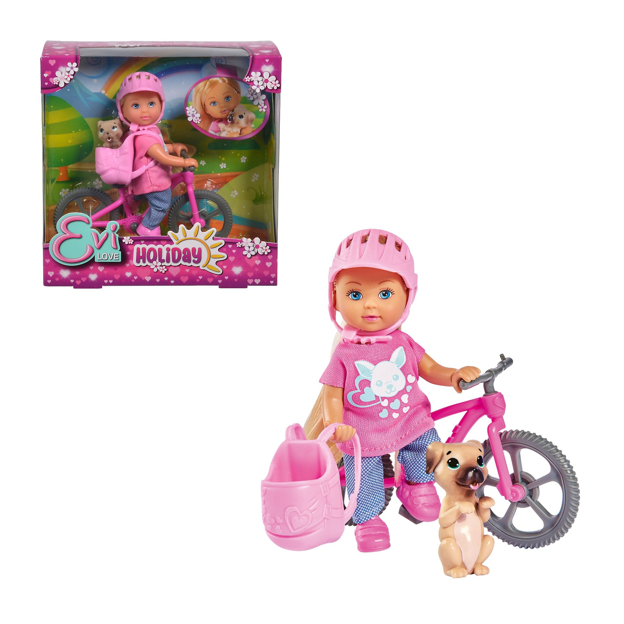 105733273038 Đồ Chơi Búp Bê EVI LOVE Holiday Bike