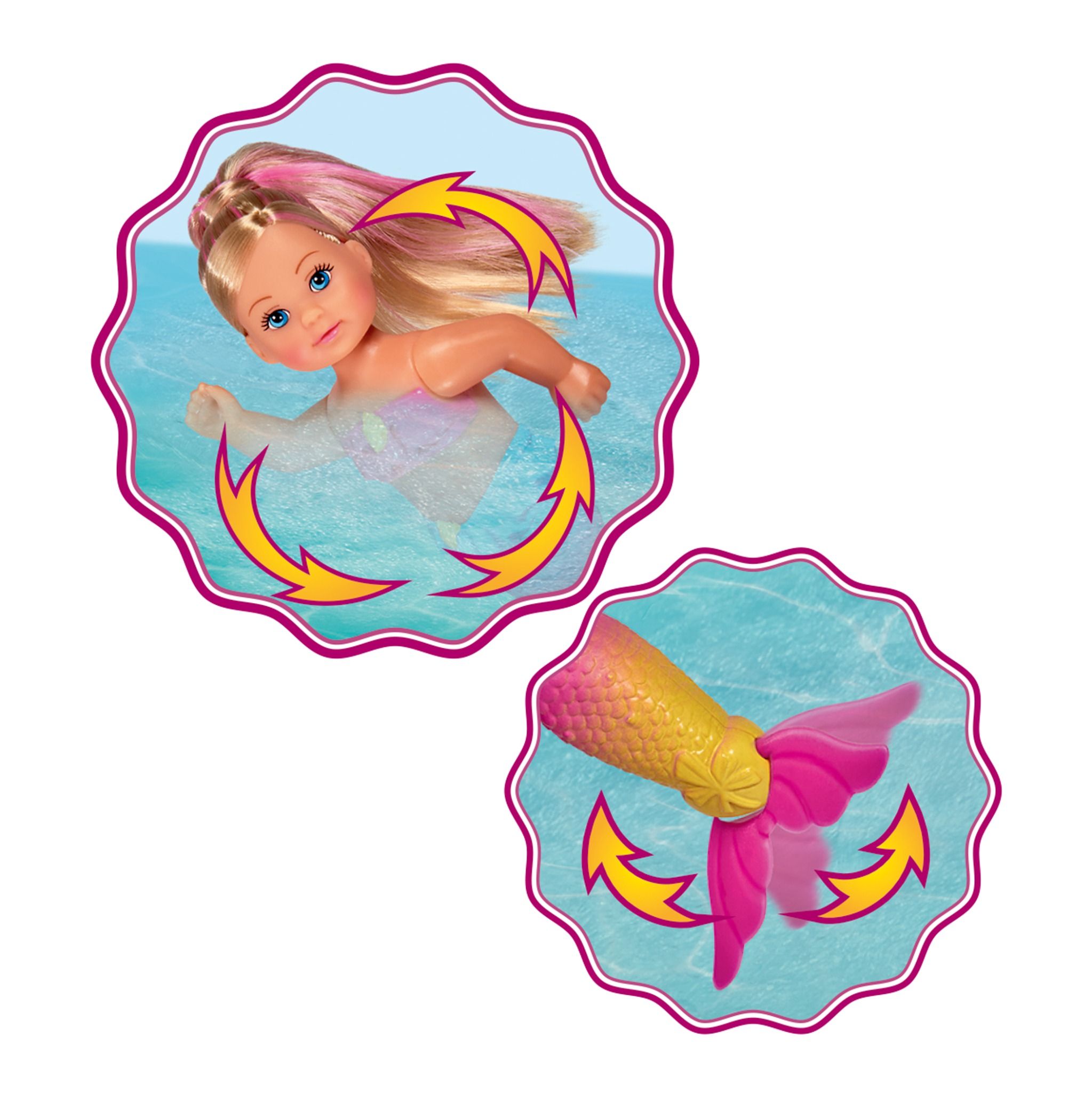 105733318 Đồ Chơi Búp Bê EVI LOVE Swimming Mermaid