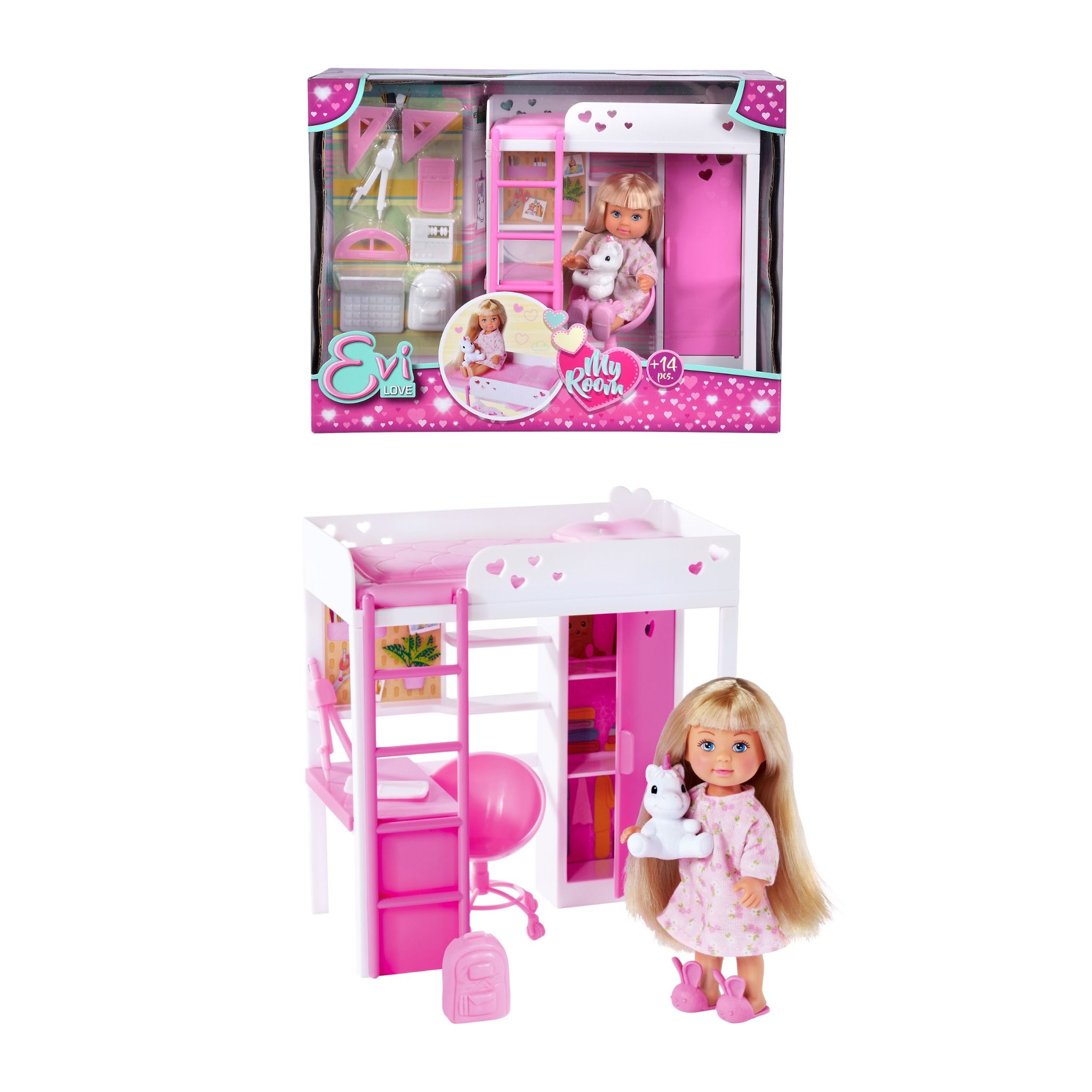 105733601 Đồ Chơi Búp Bê EVI LOVE My Room