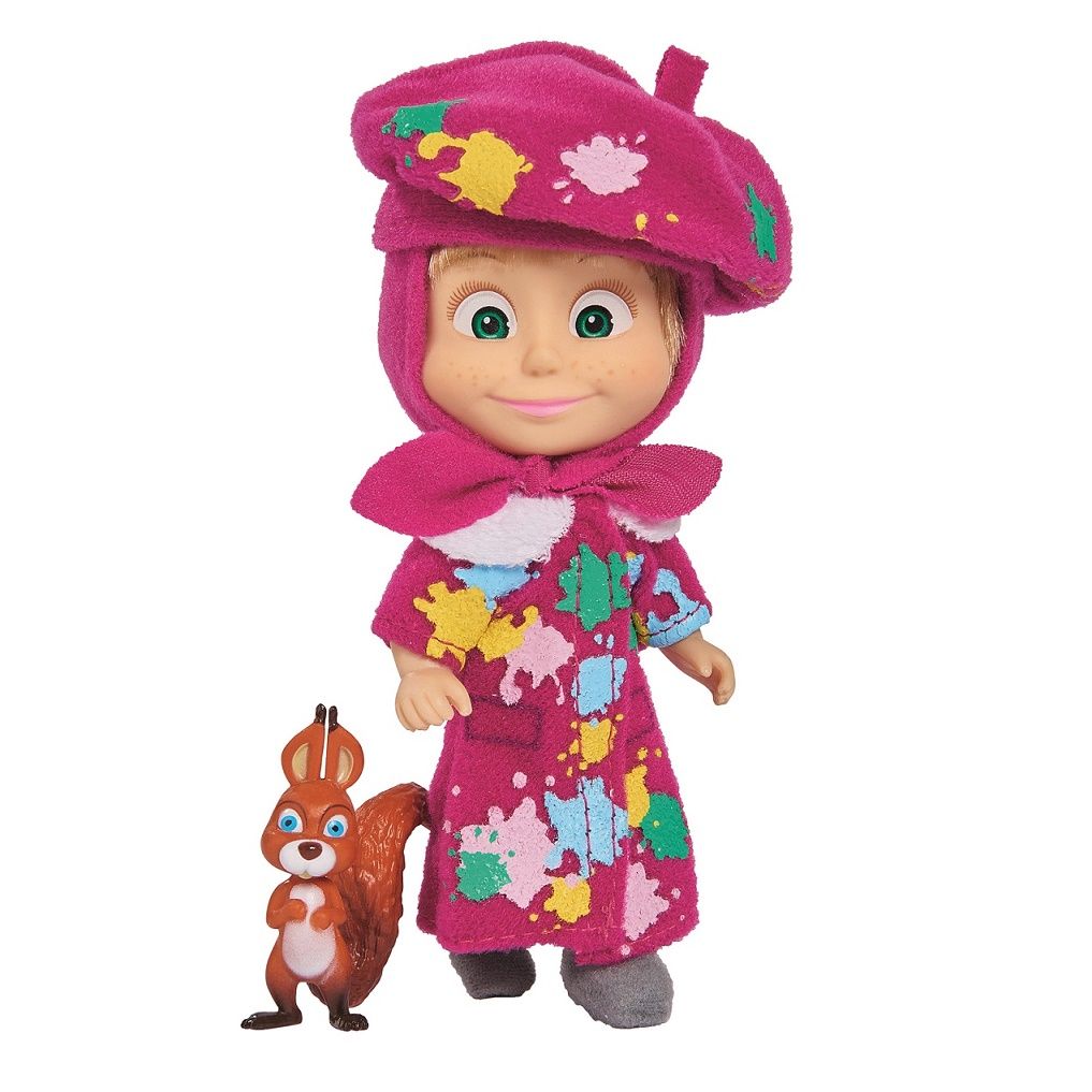 109301057 Đồ Chơi Búp Bê MASHA AND THE BEAR Masha's Animal Friends