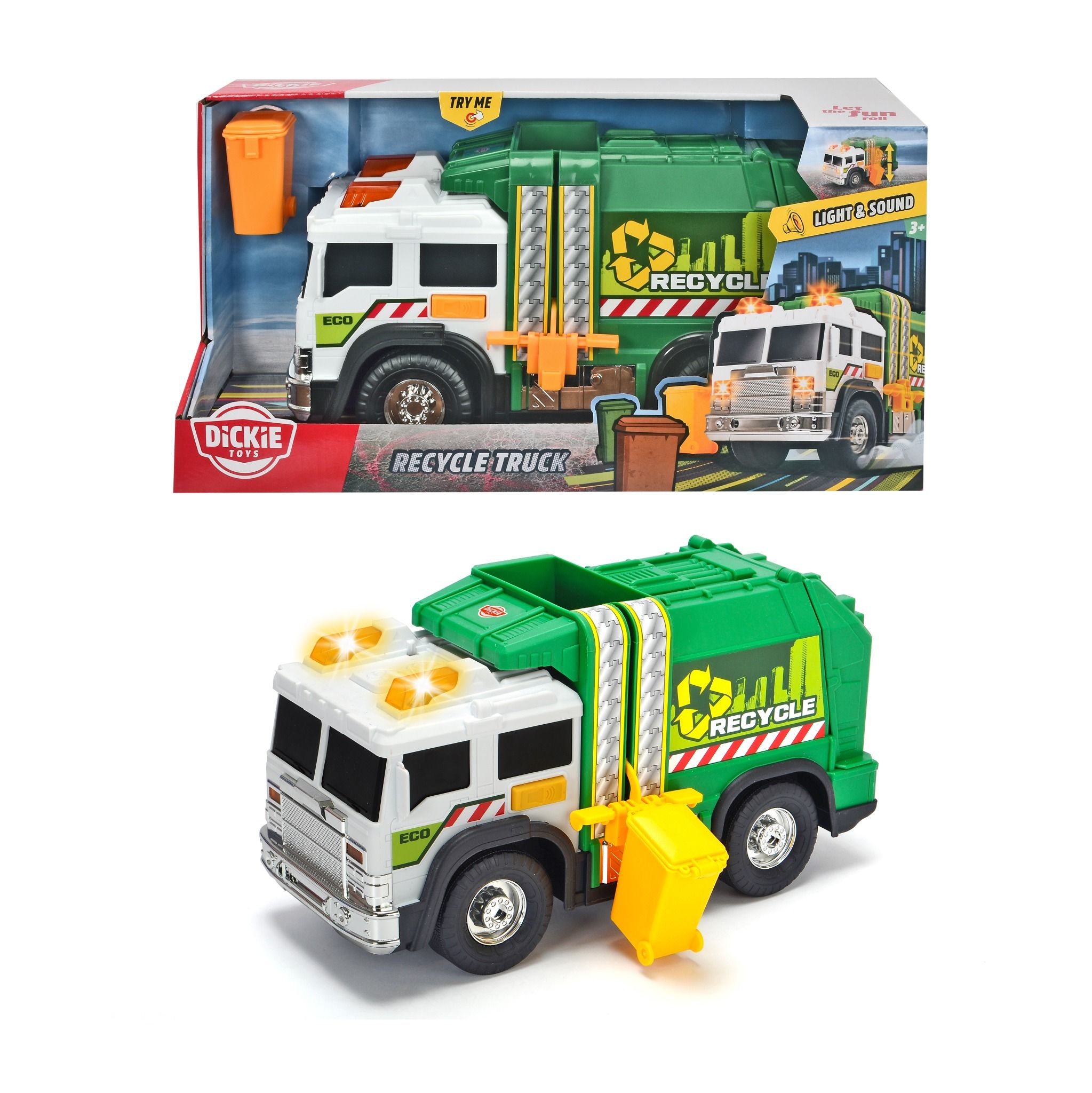 203306006 Đồ Chơi Xe Rác DICKIE TOYS Recycle Truck