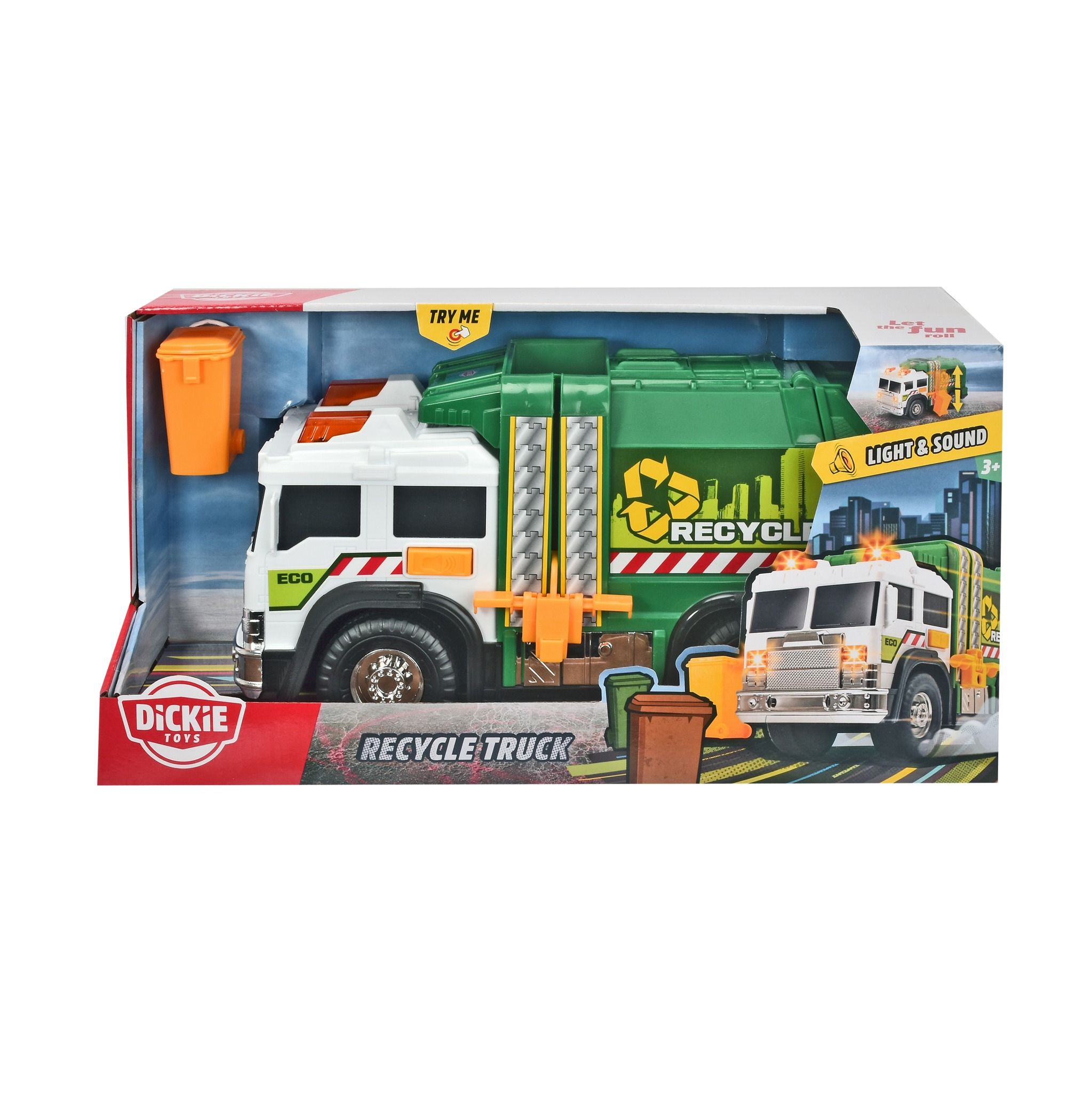 203306006 Đồ Chơi Xe Rác DICKIE TOYS Recycle Truck