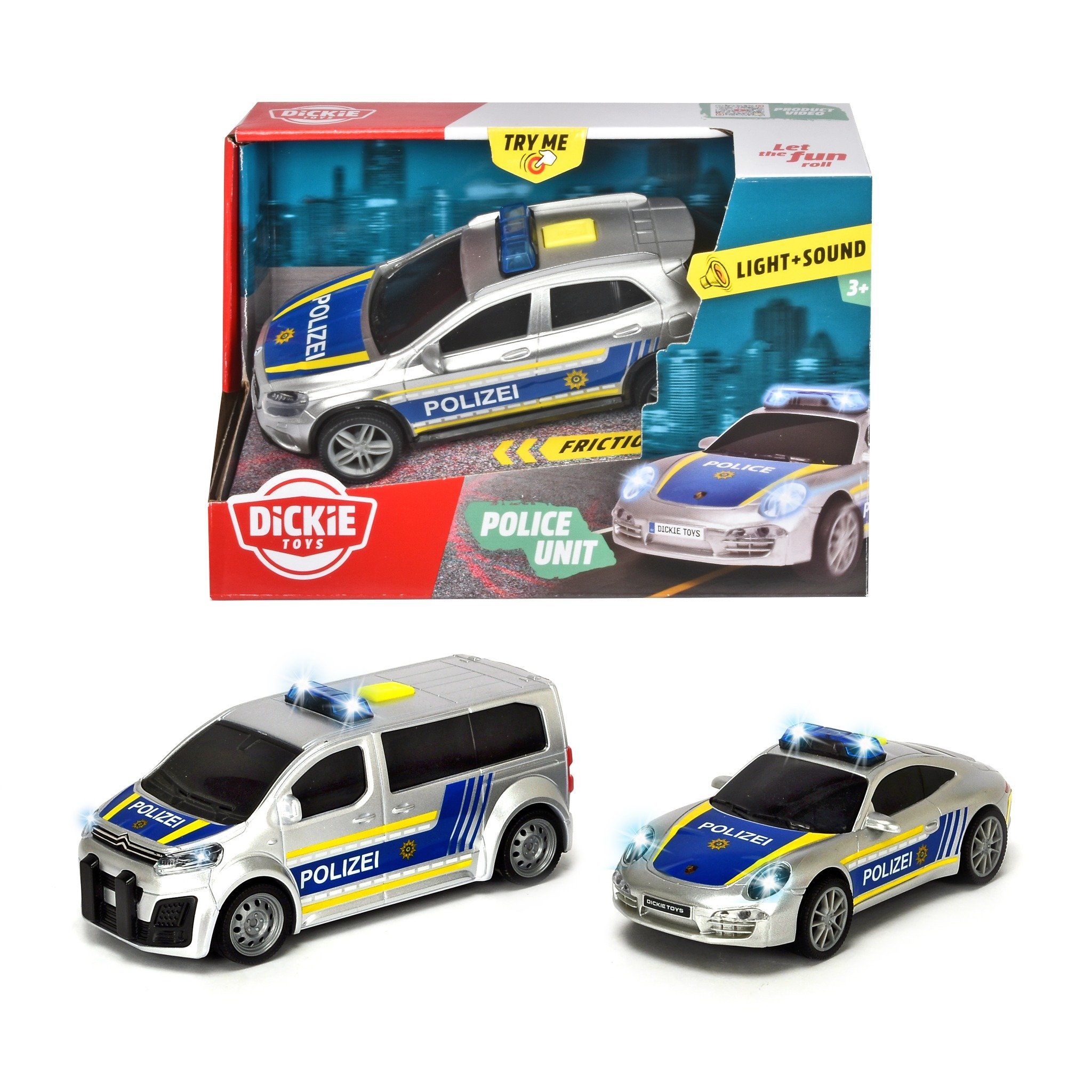 203712027038 Đồ Chơi Xe Cảnh Sát DICKIE TOYS Police Unit