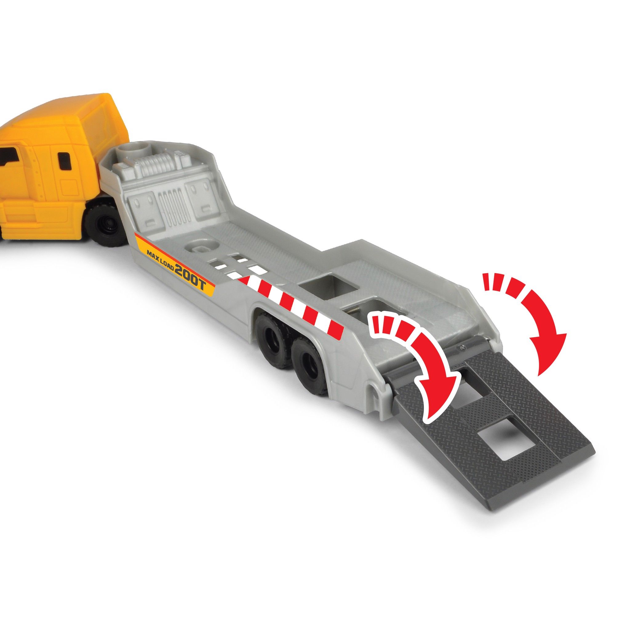 203725005 Bộ Đồ Chơi Xe Xây Dựng DICKIE TOYS Mack/Volvo Micro Builder Truck