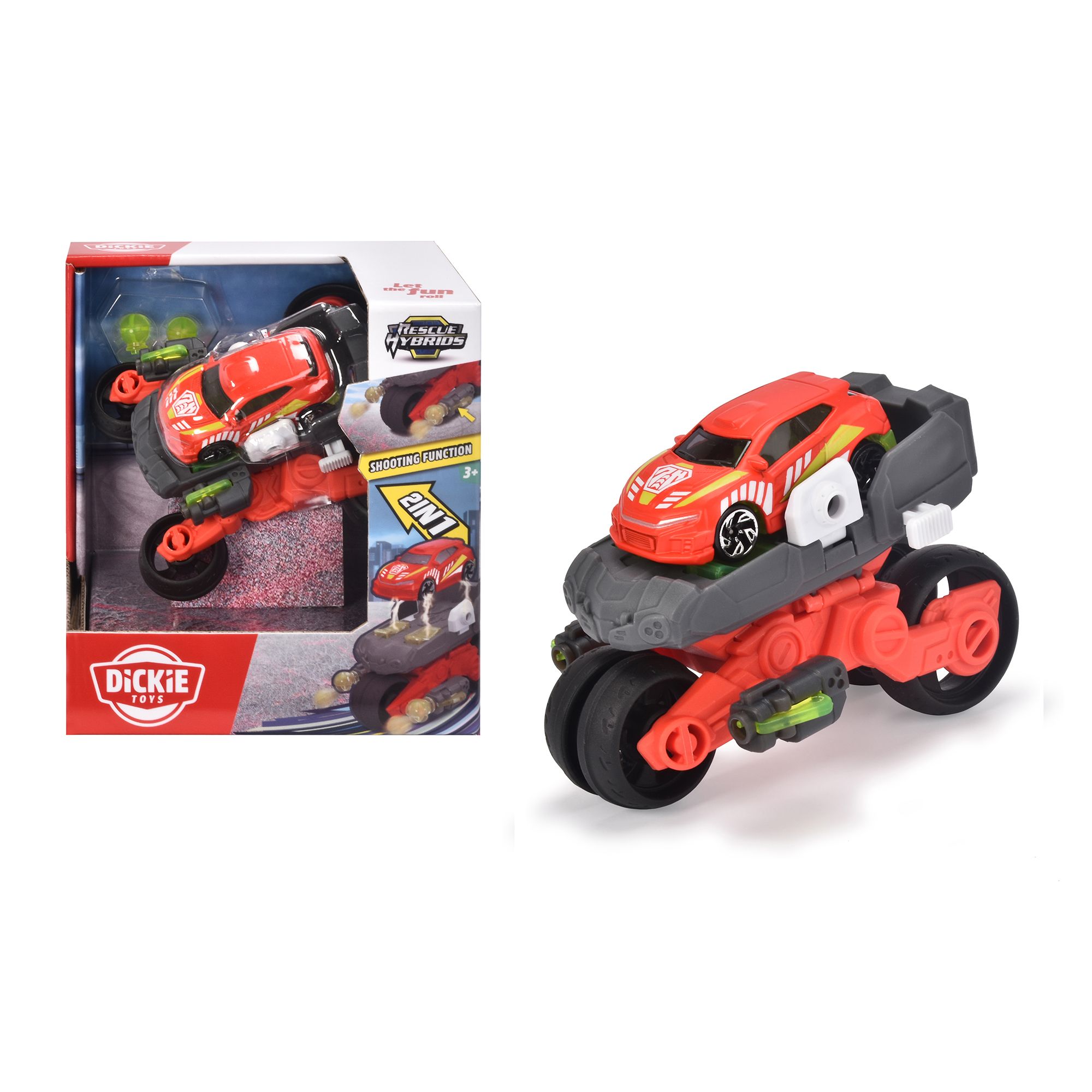 203792001 Đồ Chơi Xe Biệt Đội Chiến Đấu DICKIE TOYS Drone Bike