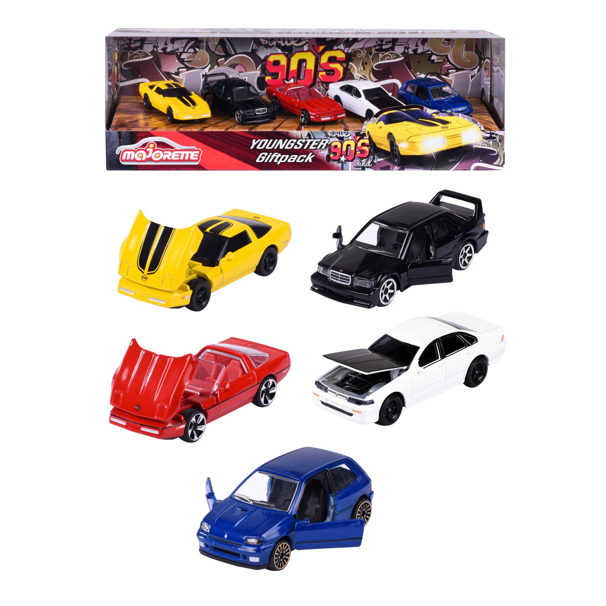Bộ 5 Xe Mô Hình MAJORETTE Youngster 5 Pieces Giftpack 212052021