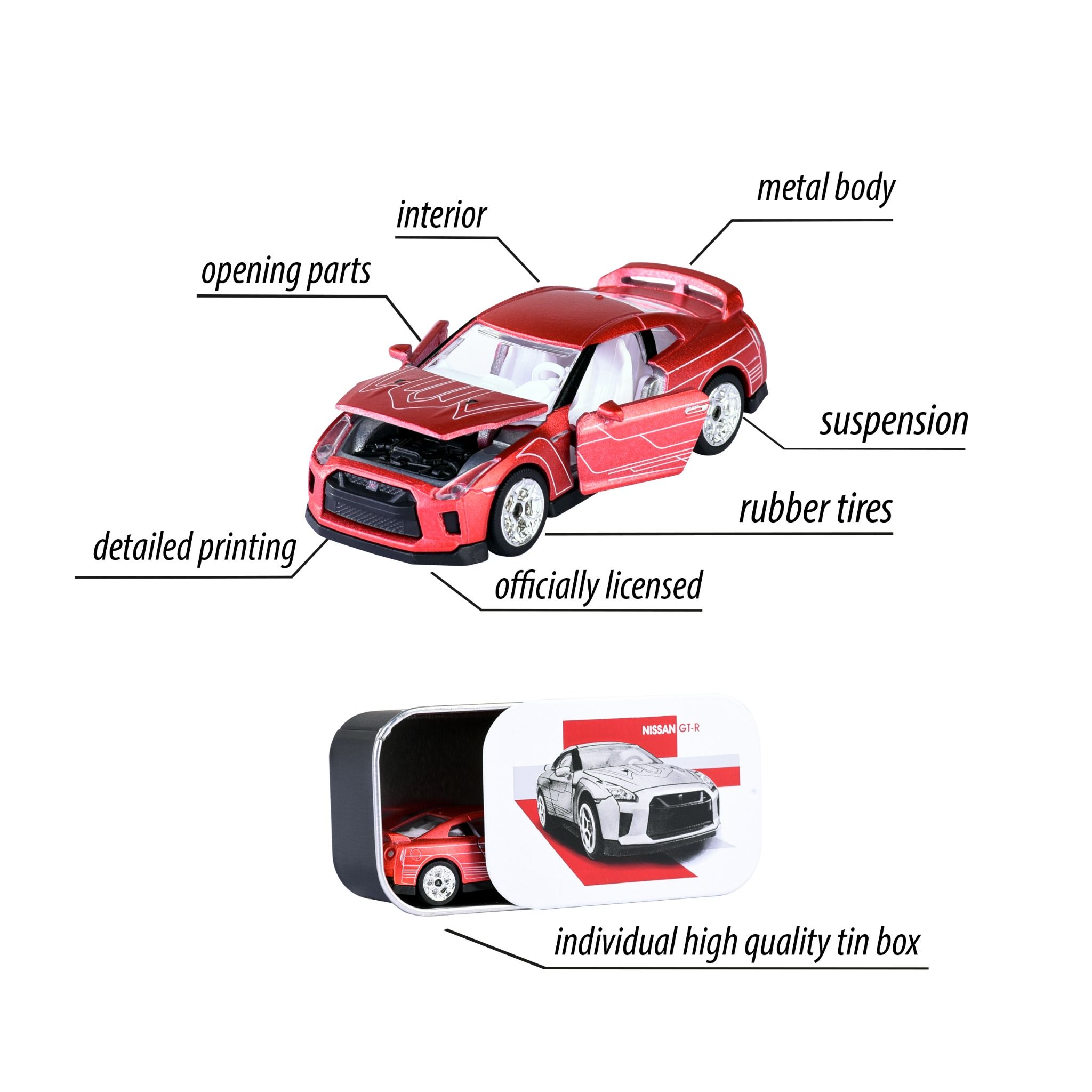 212053190 Xe Mô Hình Cao Cấp MAJORETTE Deluxe Cars