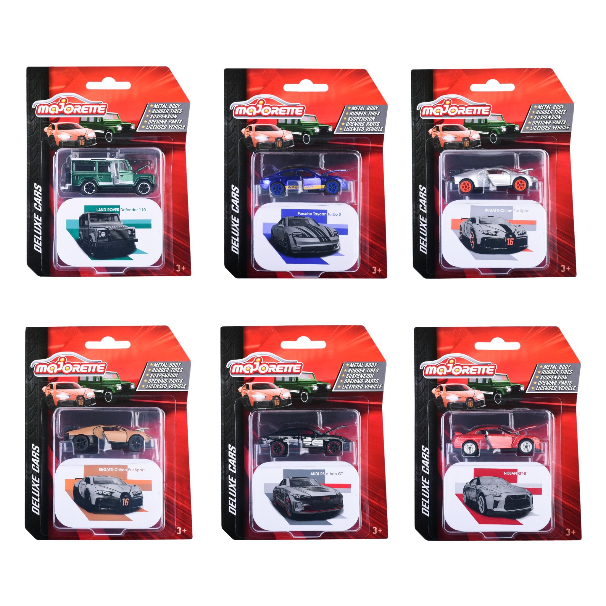 212053190 Xe Mô Hình Cao Cấp MAJORETTE Deluxe Cars