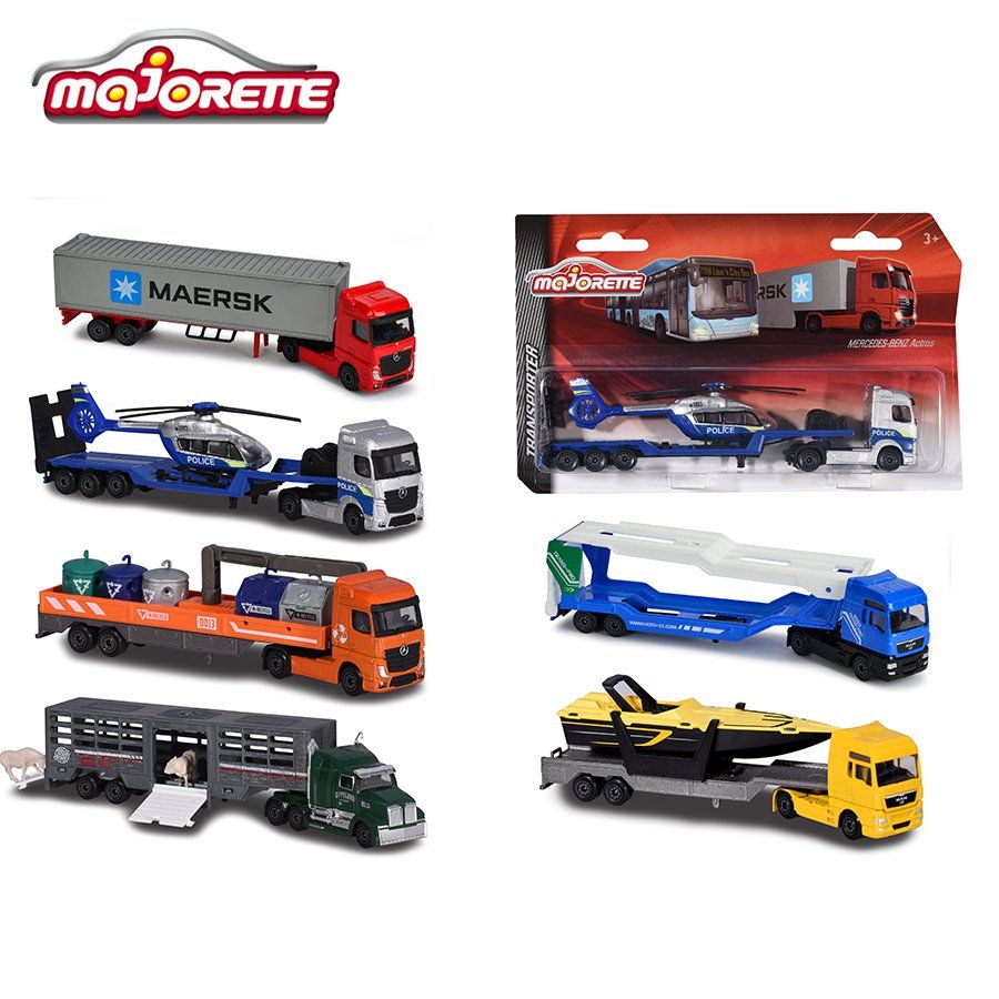 212053302 Xe Mô Hình MAJORETTE Transporter