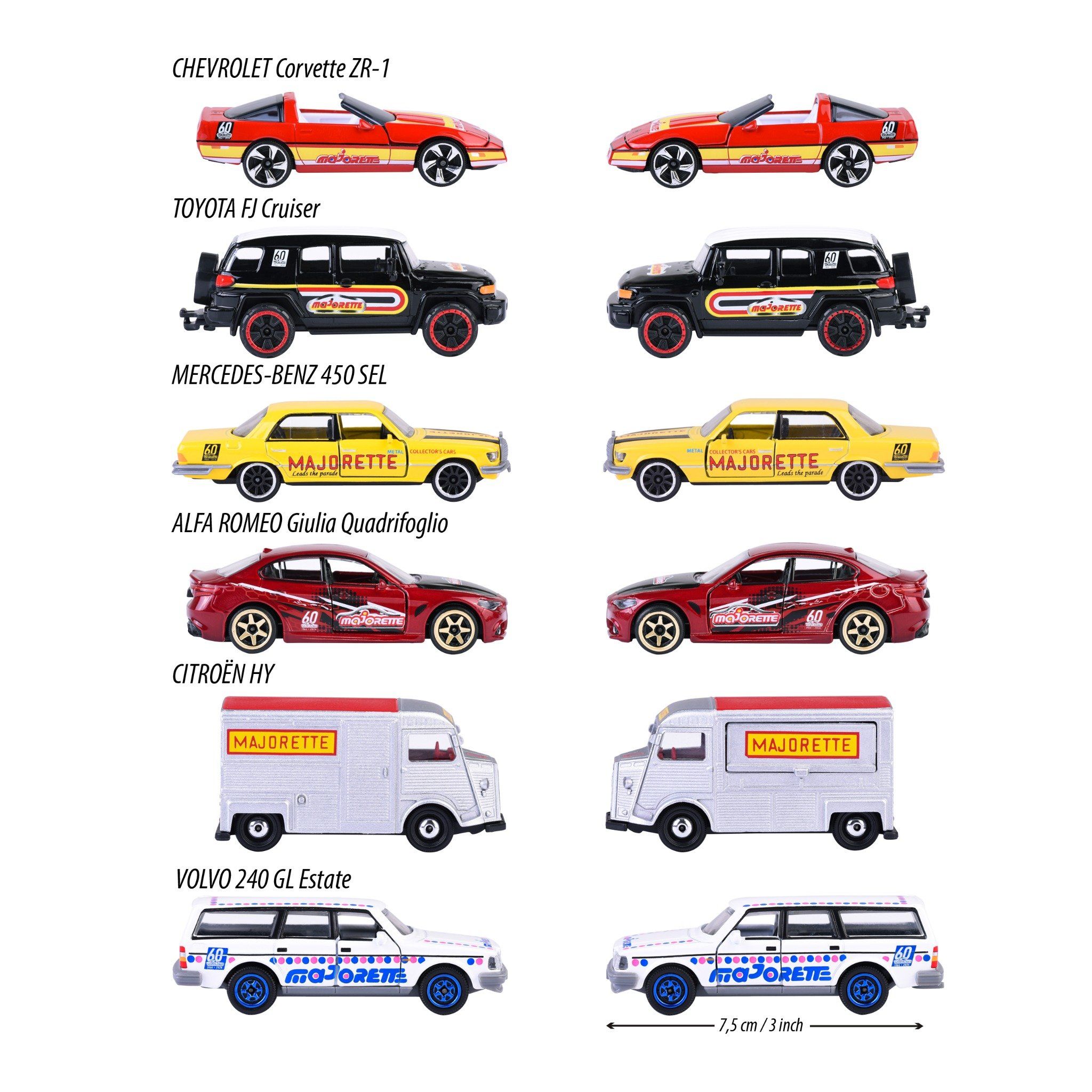 212054100 Xe Mô Hình MAJORETTE Anniversary Edition Premium Cars