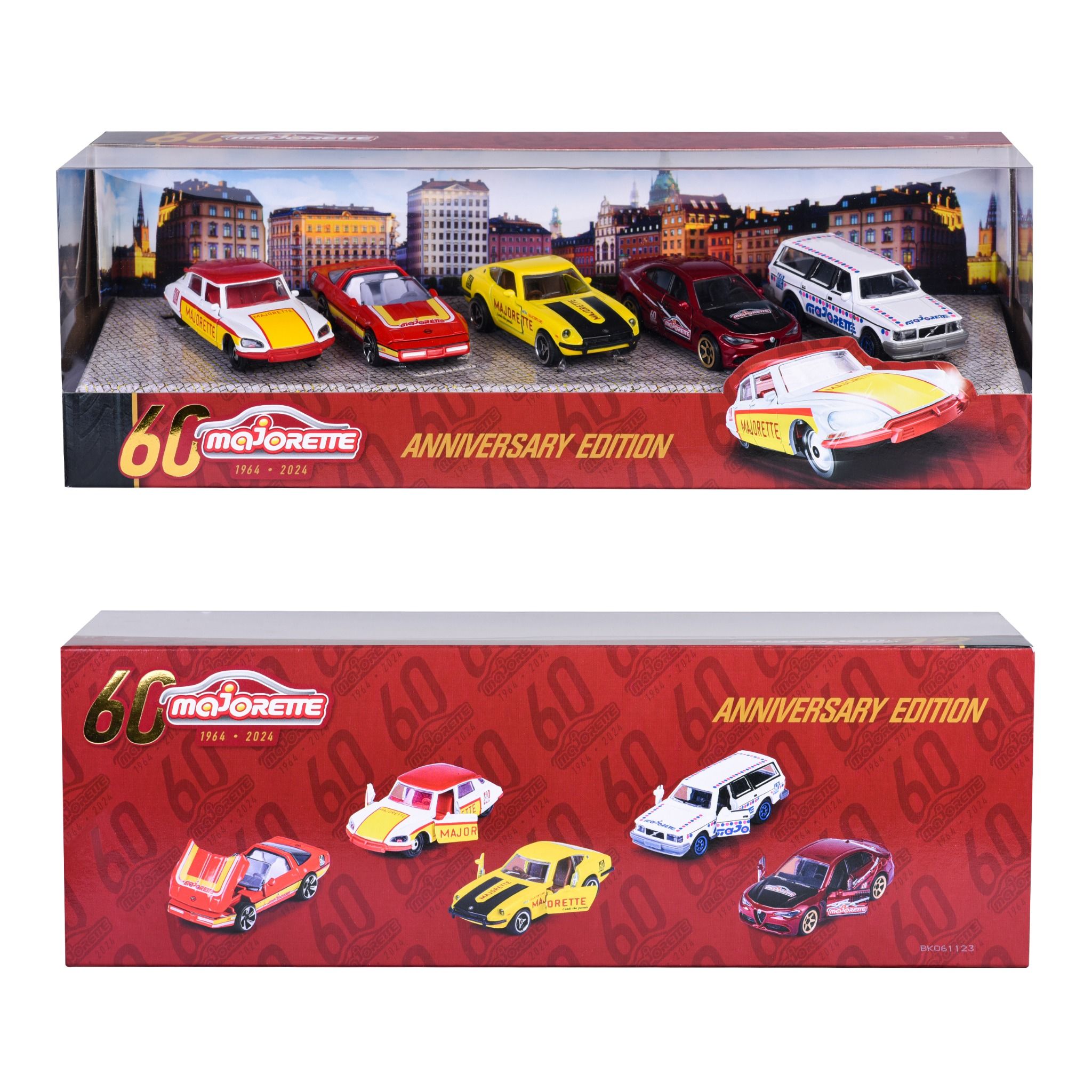212054101 Bộ 5 Xe Mô Hình MAJORETTE Anniversary Edition 5 Pieces Giftpack