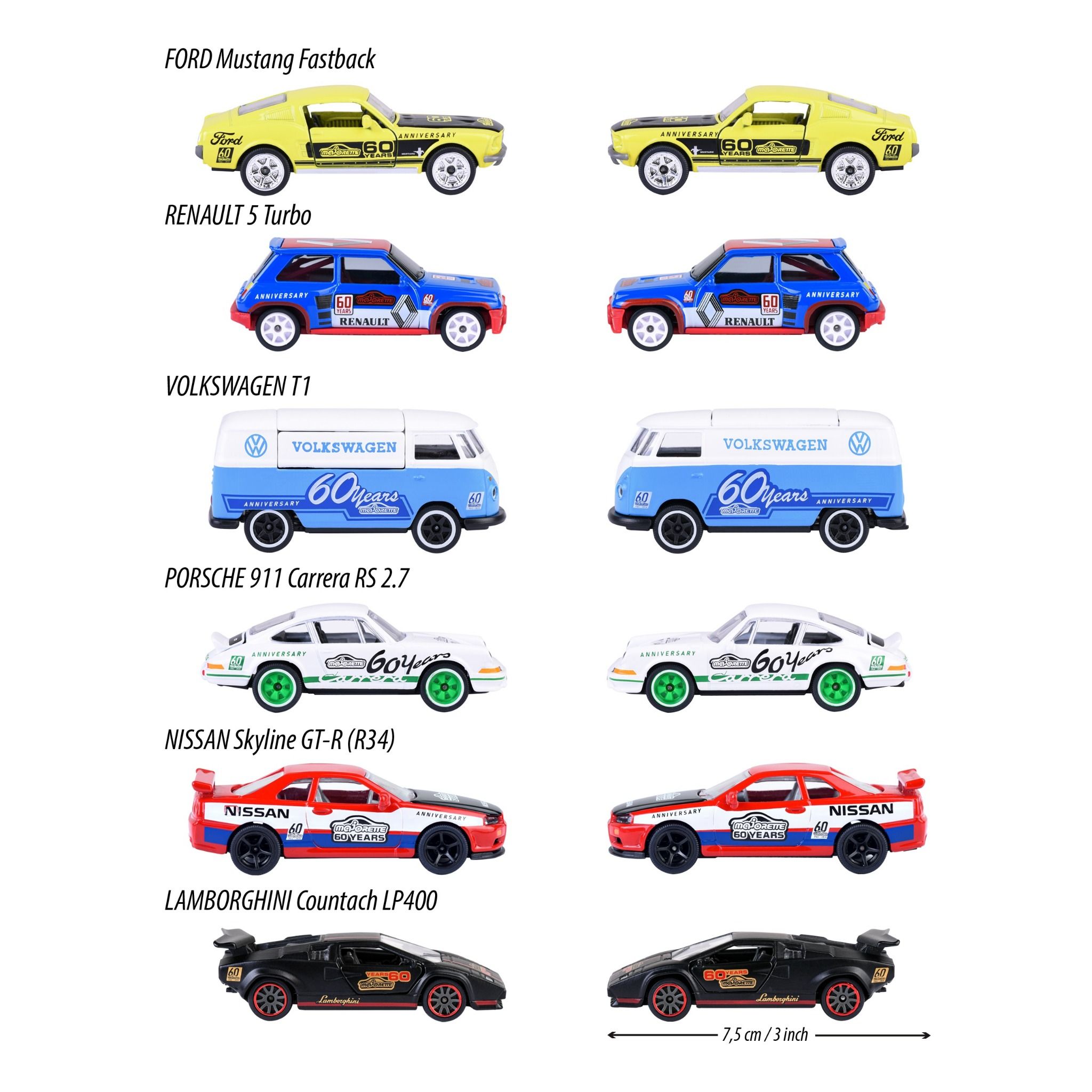 Xe Mô Hình MAJORETTE Anniversary Edition Deluxe Cars 212054102
