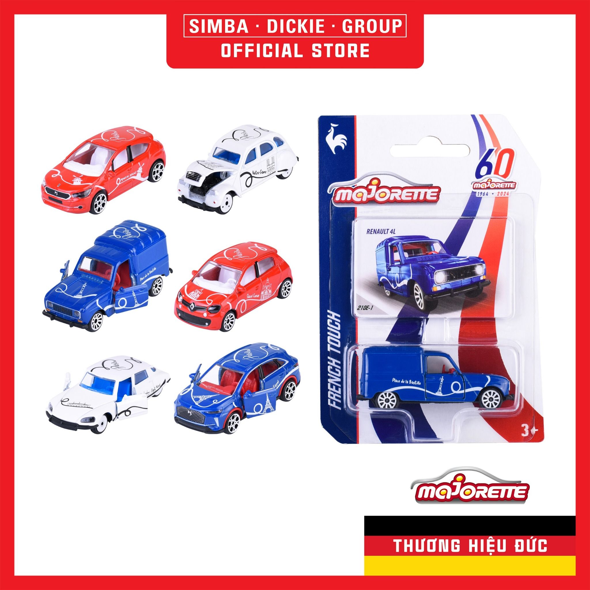 Xe Mô Hình MAJORETTE French Touch Premium Cars 212055011