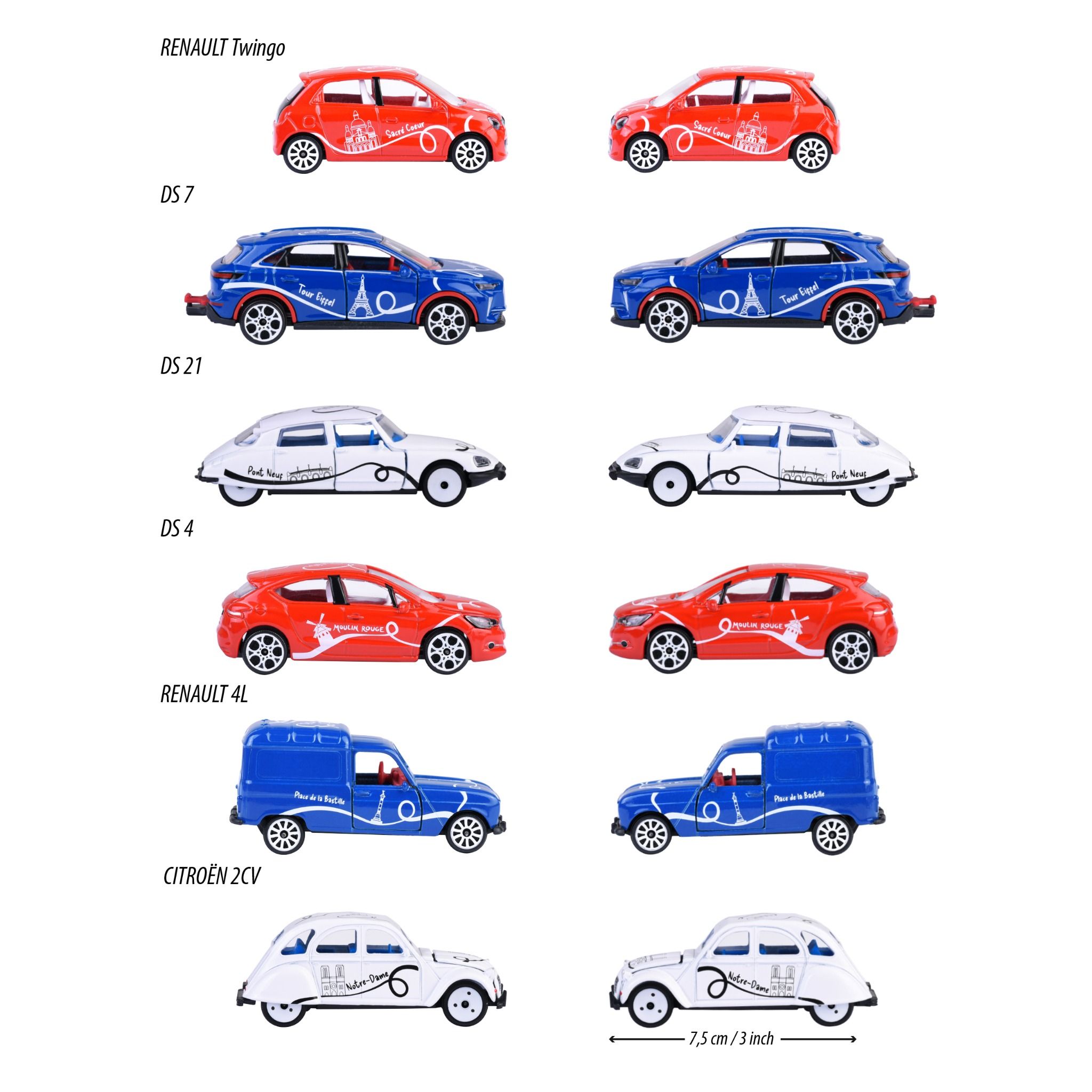 Xe Mô Hình MAJORETTE French Touch Premium Cars 212055011