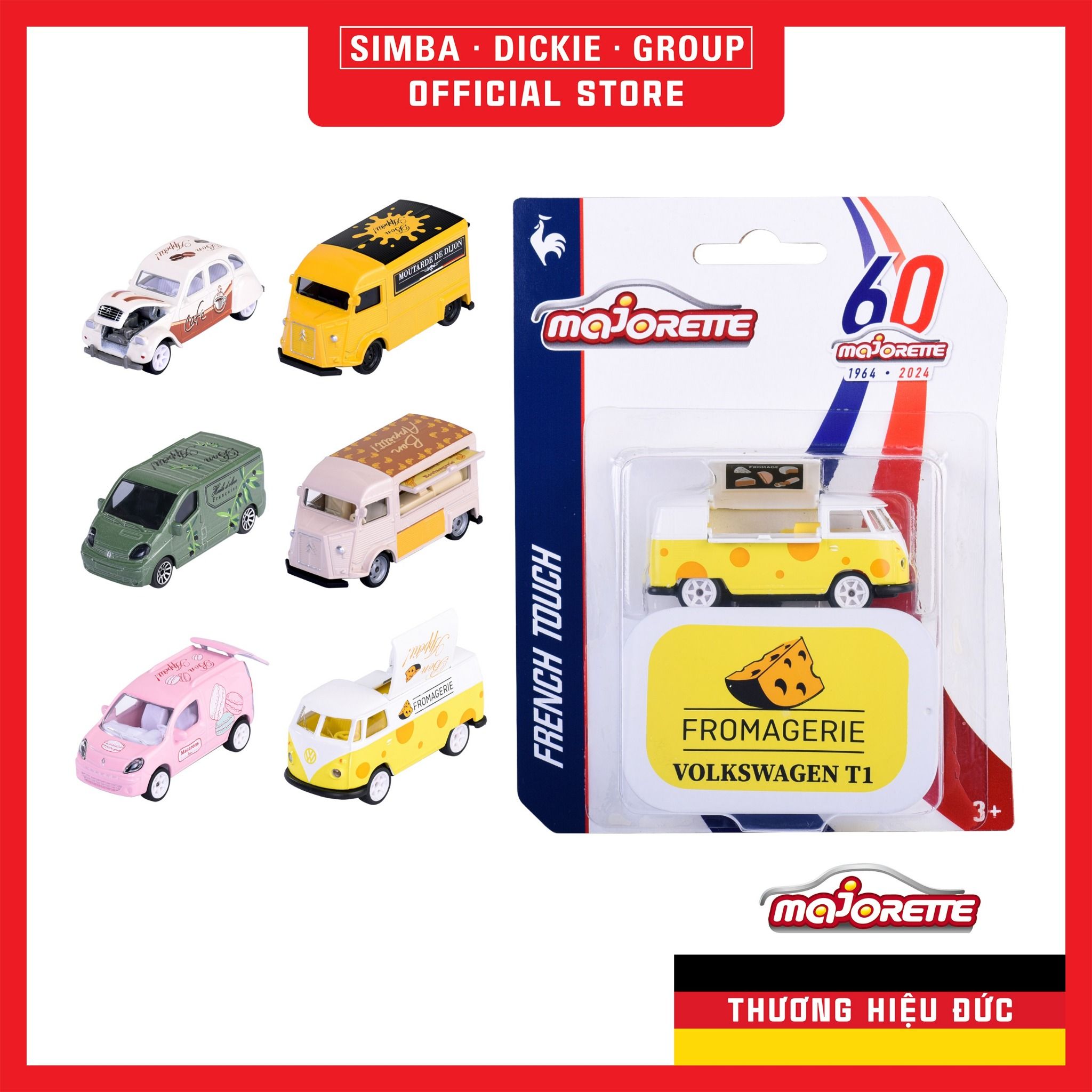 Xe Mô Hình MAJORETTE French Touch Deluxe Cars 212055013