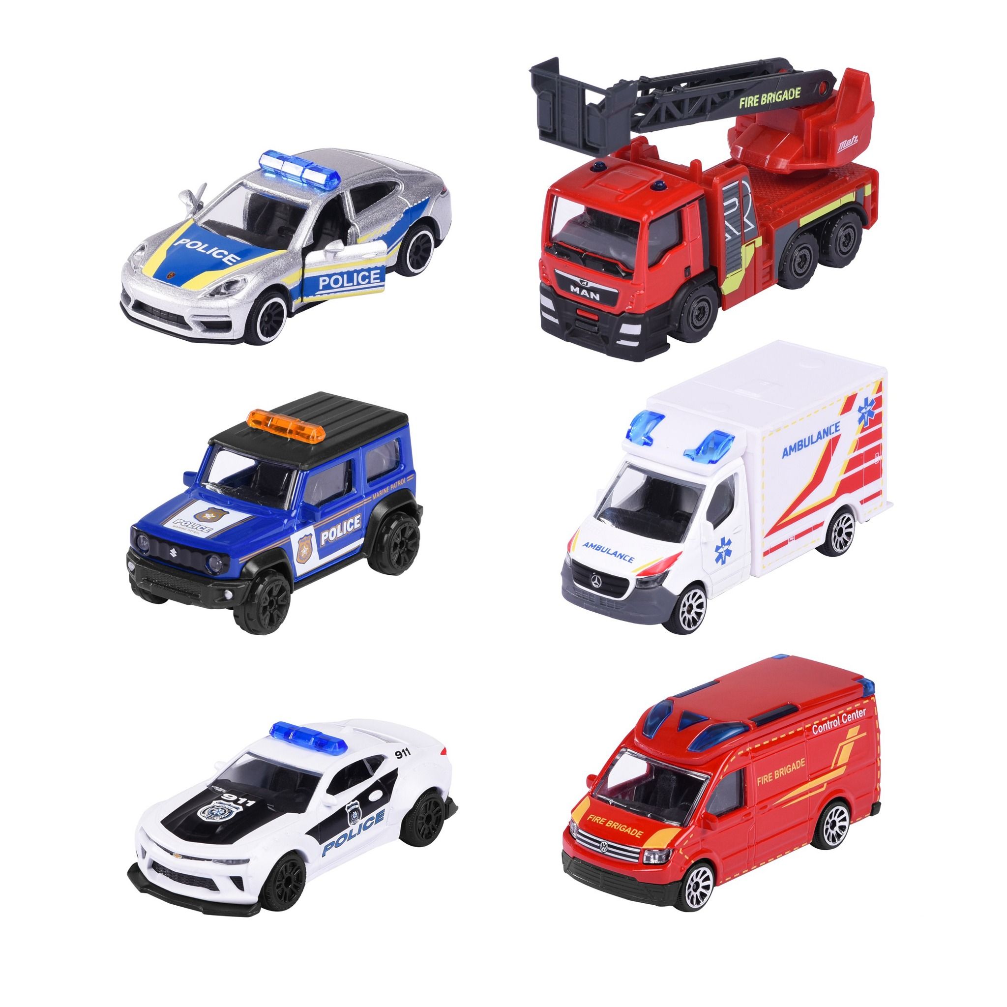 212057181038 Xe Mô Hình Cứu Hộ MAJORETTE S.O.S. Cars