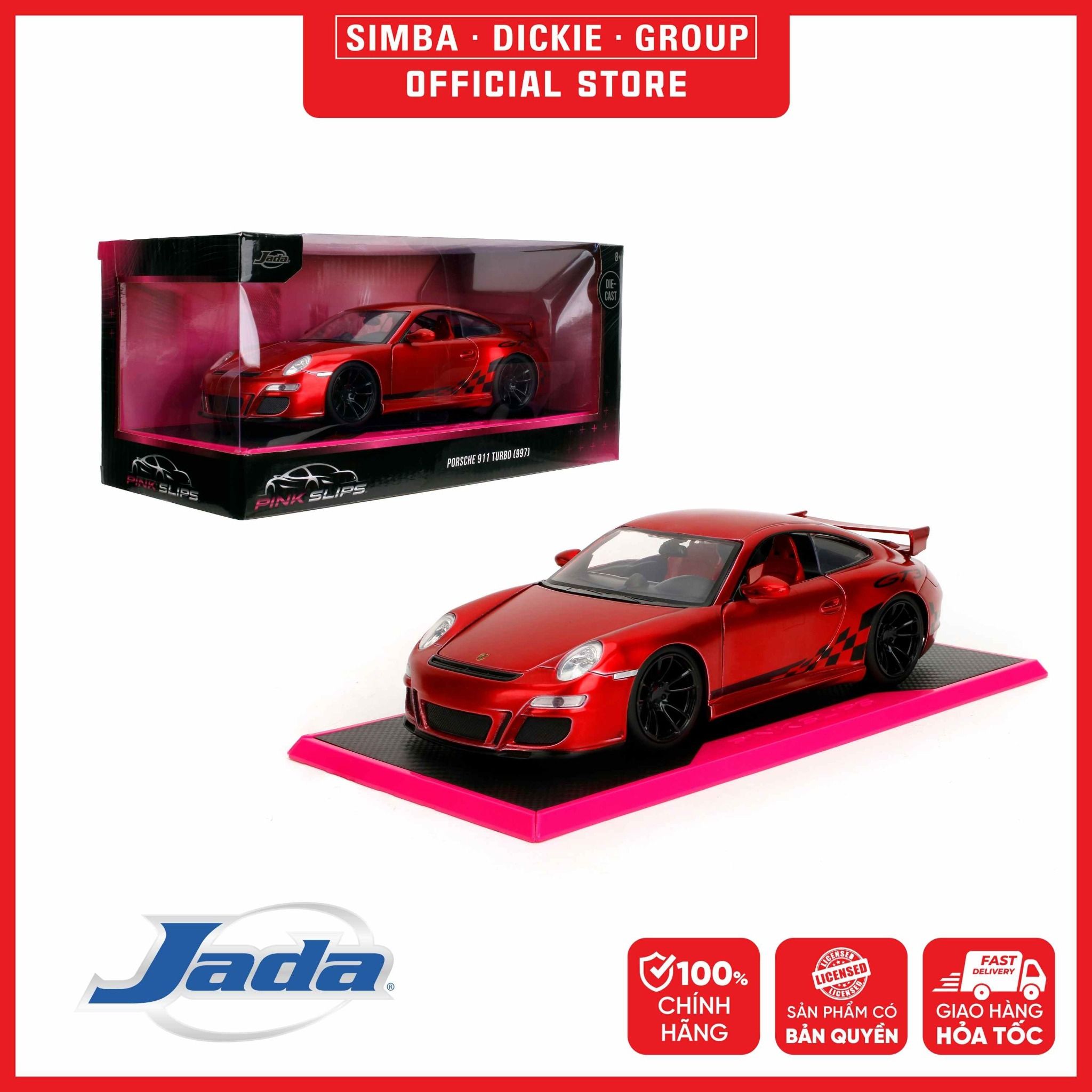 Đồ Chơi Xe Mô Hình JADA TOYS Pink Slips Porsche 911 GT3 (997) 1:24 35898 - Simba Toys Vietnam