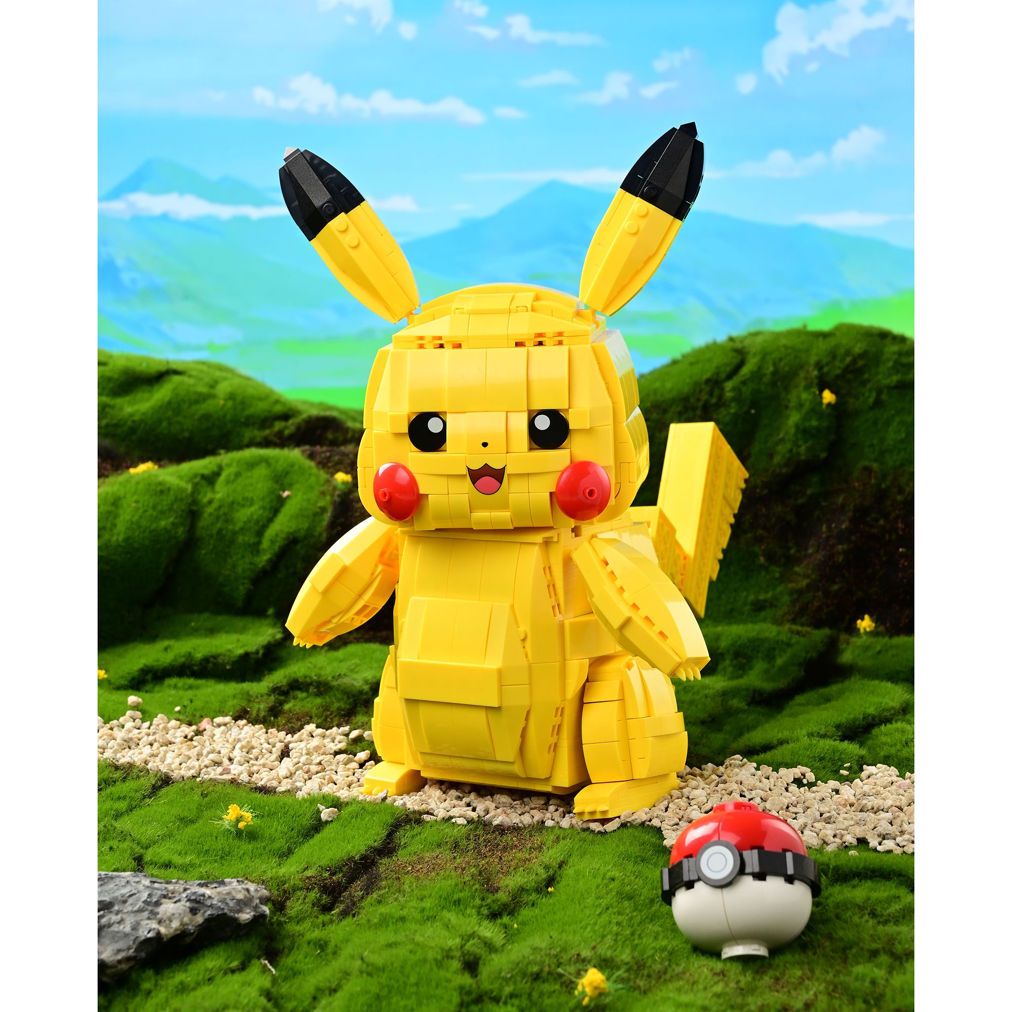 Đồ Chơi Lắp Ráp KEEPPLEY Pokemon Large Pikachu S0101