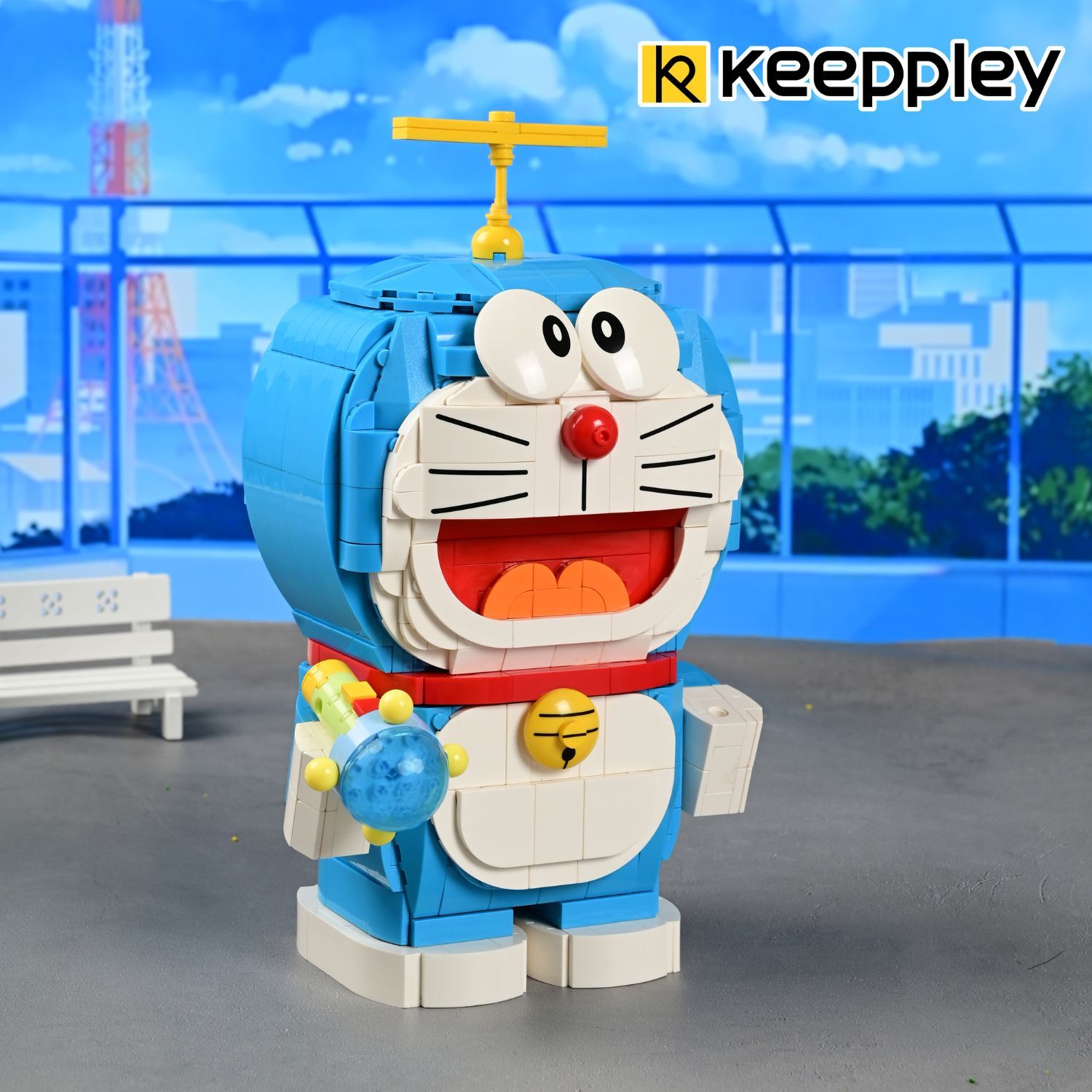Đồ Chơi Lắp Ráp KEEPPLEY Doraemon Large Doraemon S0104 Building Block