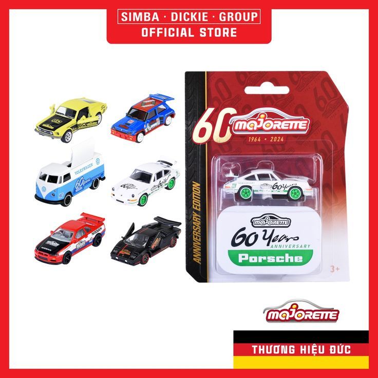 Xe Mô Hình MAJORETTE Anniversary Edition Deluxe Cars 212054102