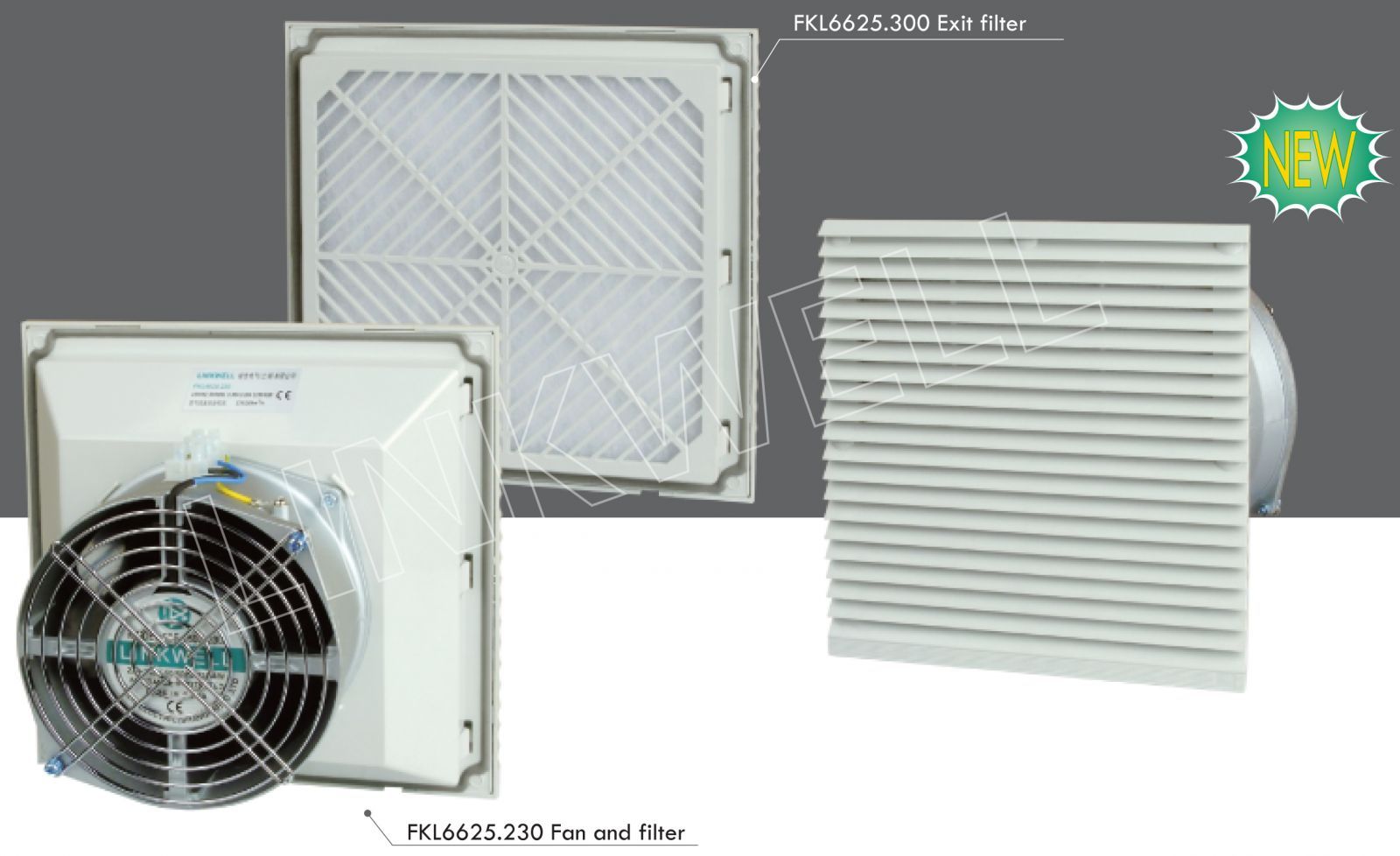 LK6625 Fan and filter