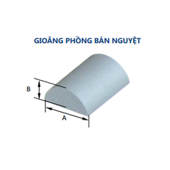 Gioăng phồng bán nguyệt