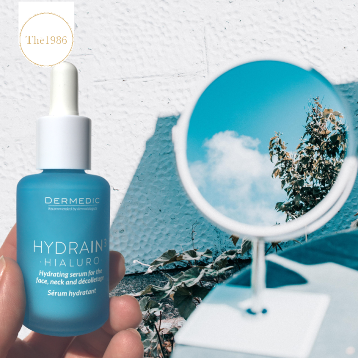  Serum cấp nước dành cho da khô HYDRAIN3 HIALURO Hydrating Serum For Face Neck And Decolltage 30ml 