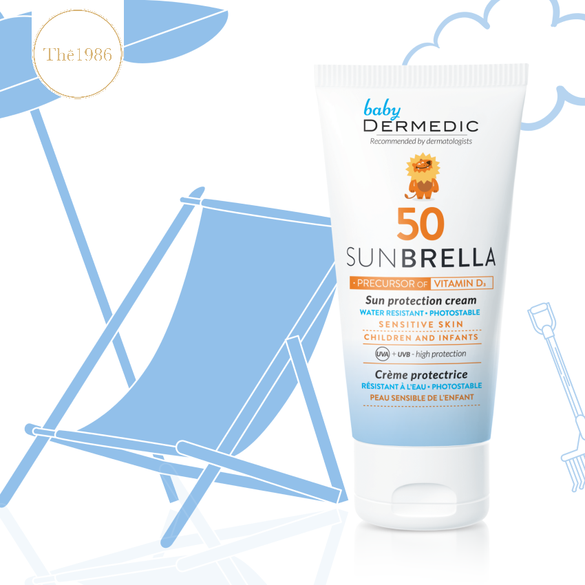 Kem chống nắng dạng sữa dành cho trẻ em - SUNBRELLA BABY Sun Protection Milk For Children SPF 50