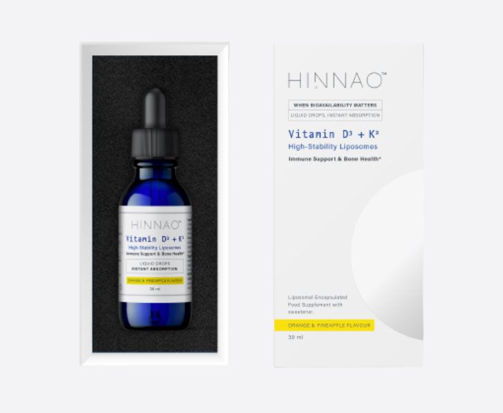  Tinh chất Hỗ trợ miễn dịch Hinnao VITAMIN D3K2 30ml 