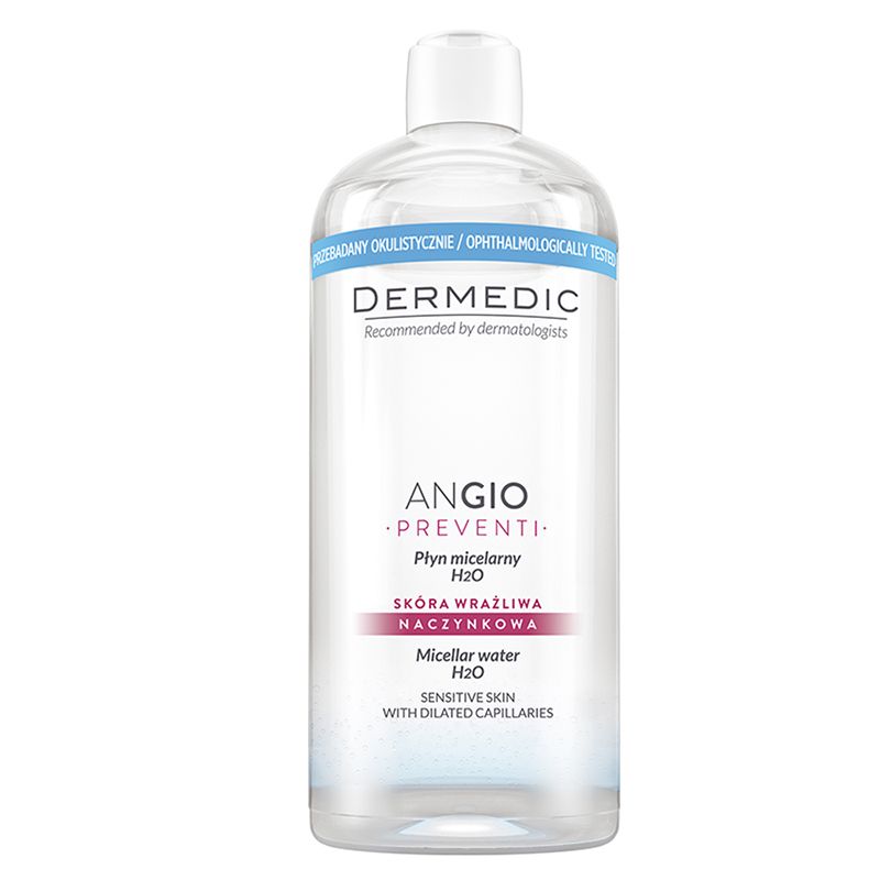 Nước rửa mặt, tẩy trang dành cho da giãn mạch máu - ANGIO PREVENTI Micellar Water