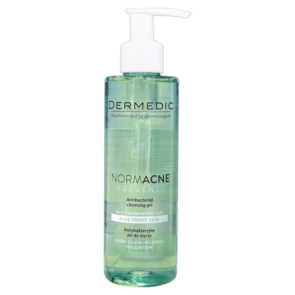  Gel làm sạch dành cho da dầu da mụn NORMACNE Antibacterial Cleansing Gel 