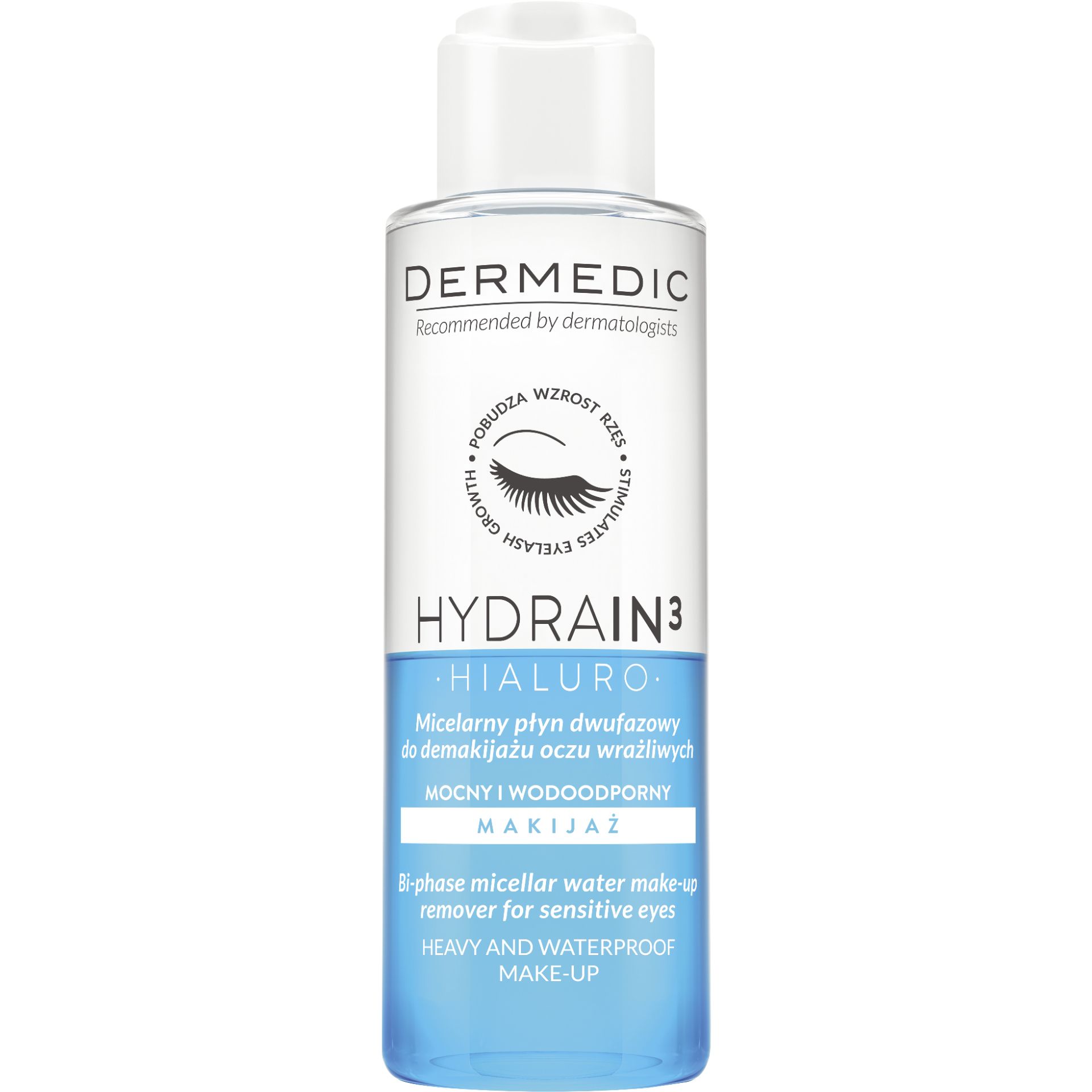 Nước tẩy trang chuyên dụng cho mắt và môi - HYDRAIN3 HIALURO Two-Phase Micellar Make-Up Remover