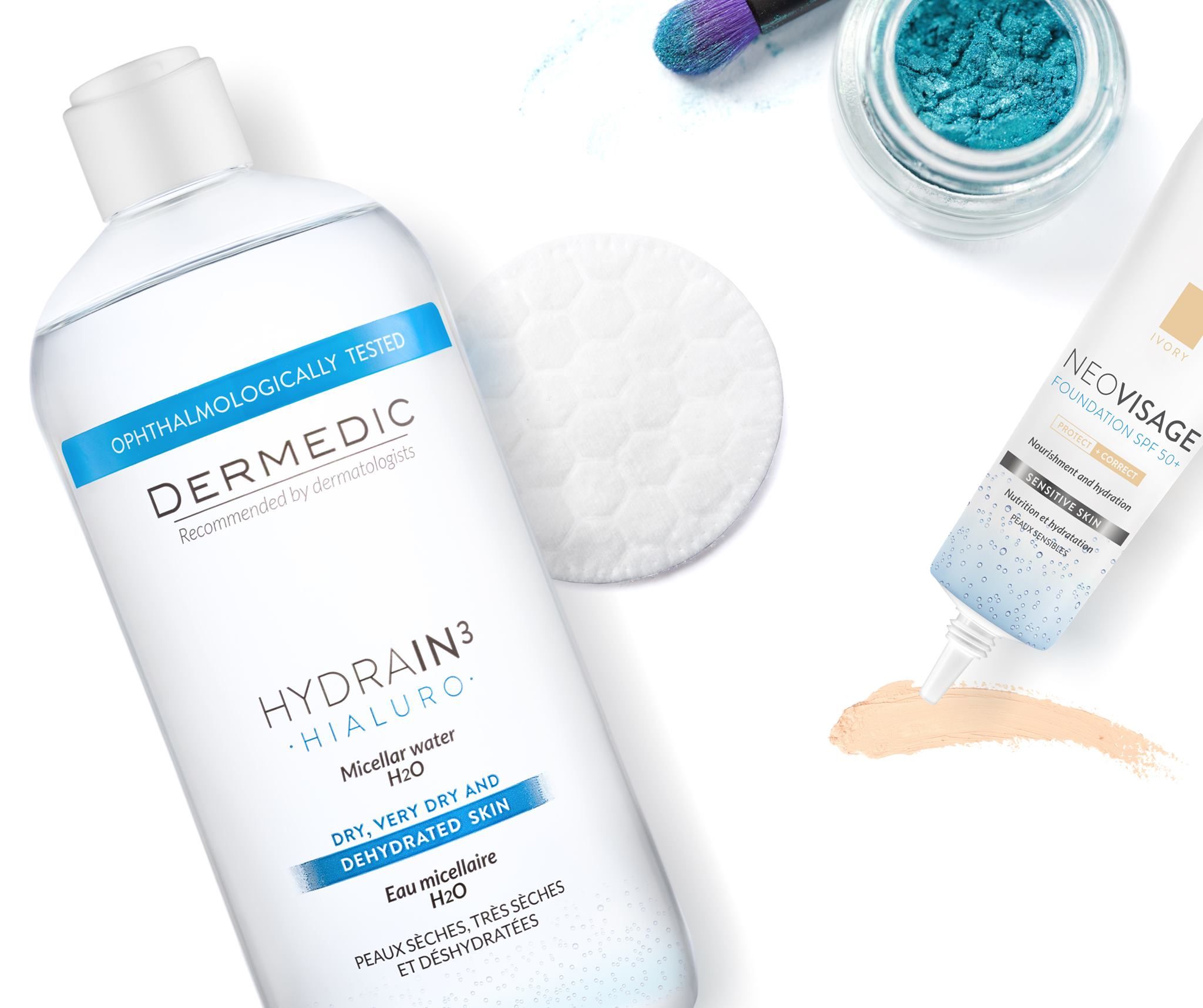 Nước tẩy trang dành cho da khô mất nước - HYDRAIN3 HIALURO Micellar Water H2O 500ml