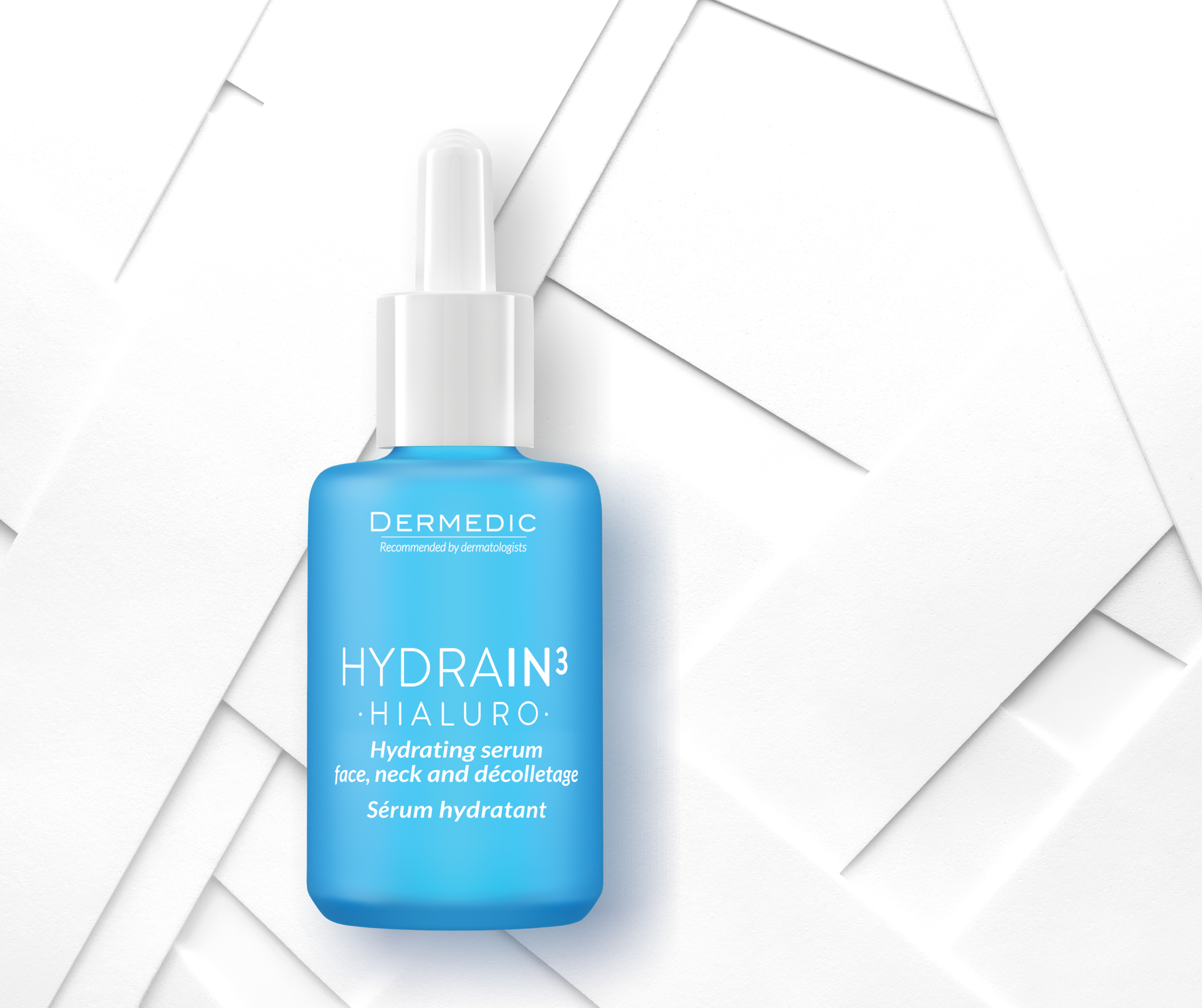 Serum cấp nước dành cho da khô - HYDRAIN3 HIALURO Hydrating Serum For Face Neck And Decolltage