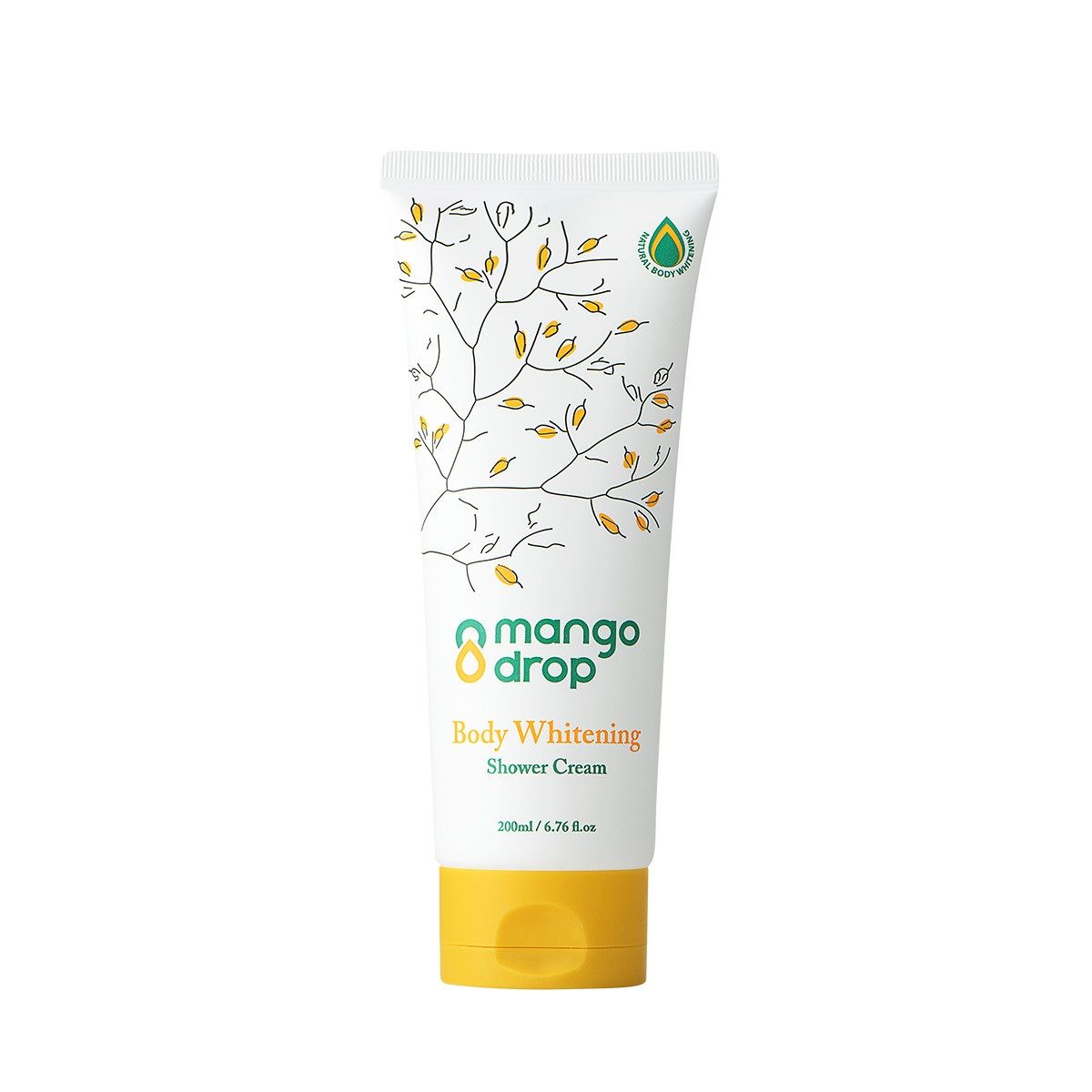 Kem tắm dưỡng trắng cơ thể MangoDrop Body Whitening Shower Cream 200ml